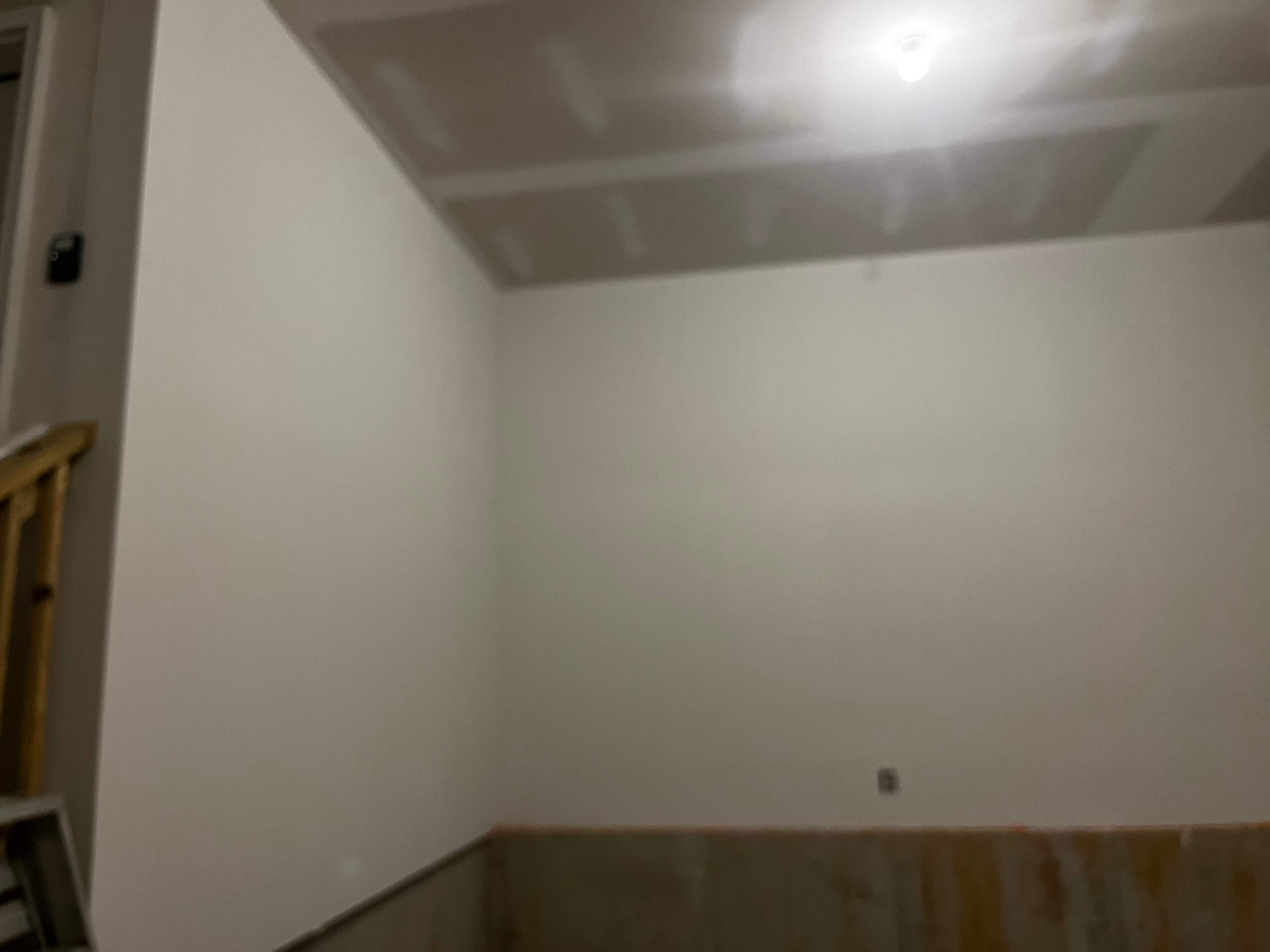 Garage ceiling and walls painting  by Laser Focused Solutions LLC