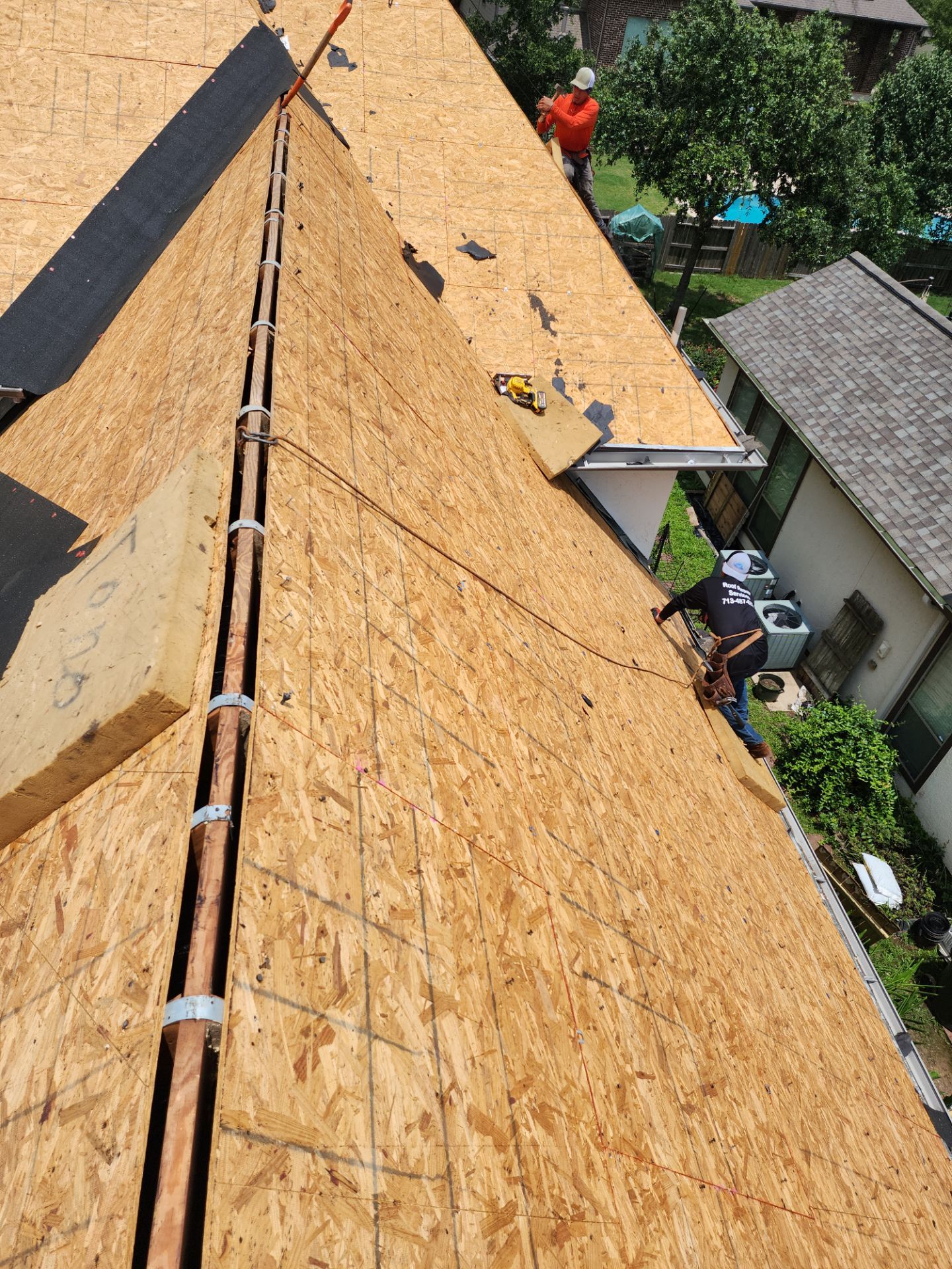 Residential Roofing Repair using Owen's Corning Duration (Lifetime) Shingles by Roof Repair Services LLC
