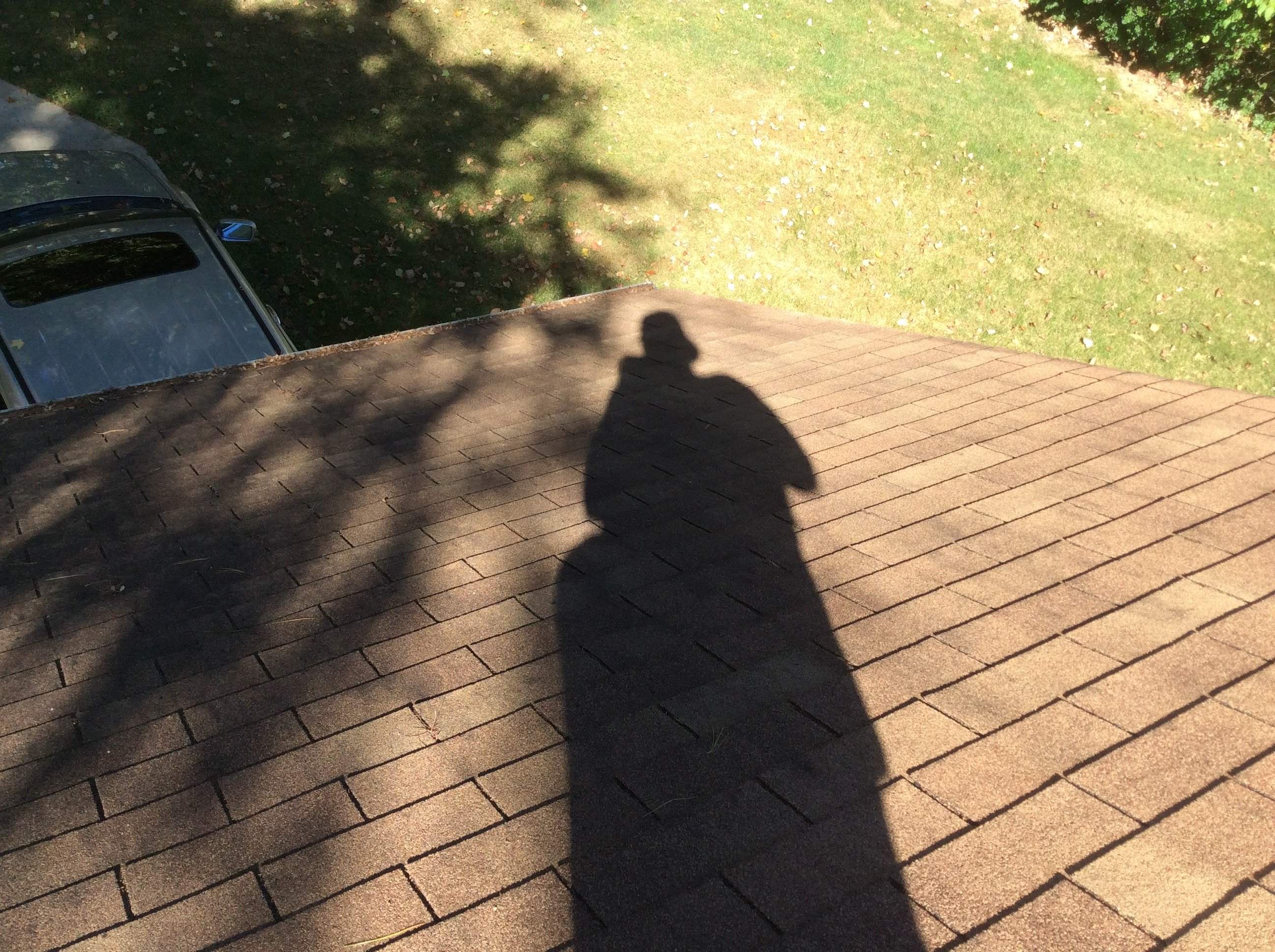 Residential Roofing Installation using Pewterwood Shingles  by Alpha Design Services