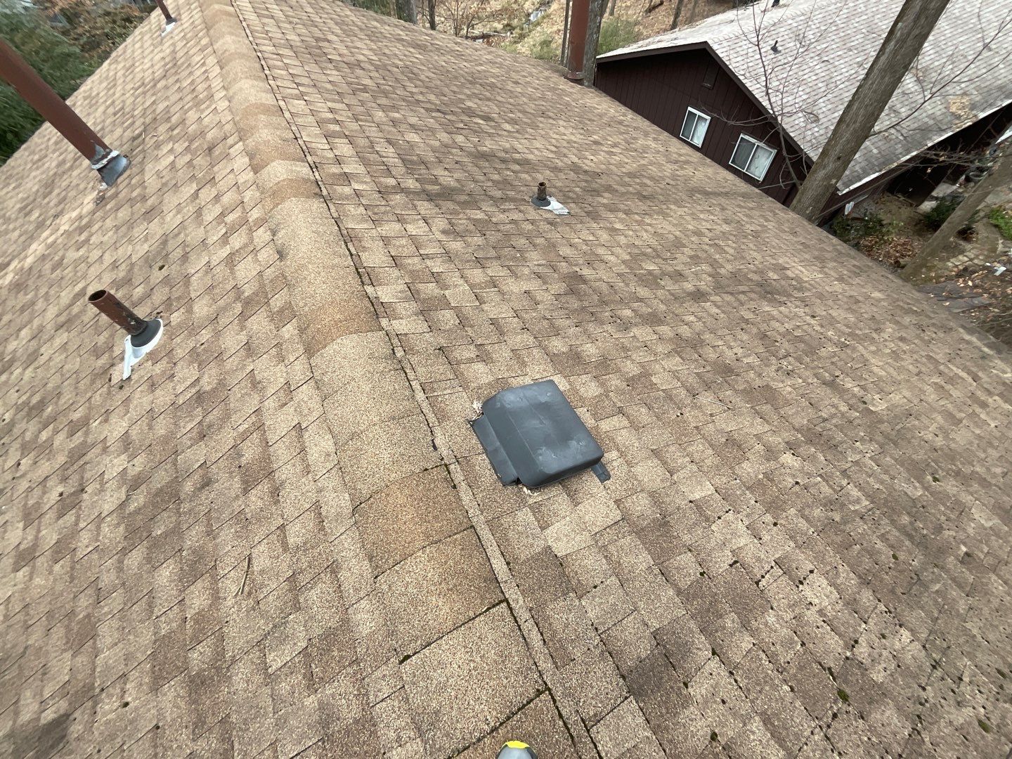 Install new life time vent collars and roof repair  by Alpha Design Services