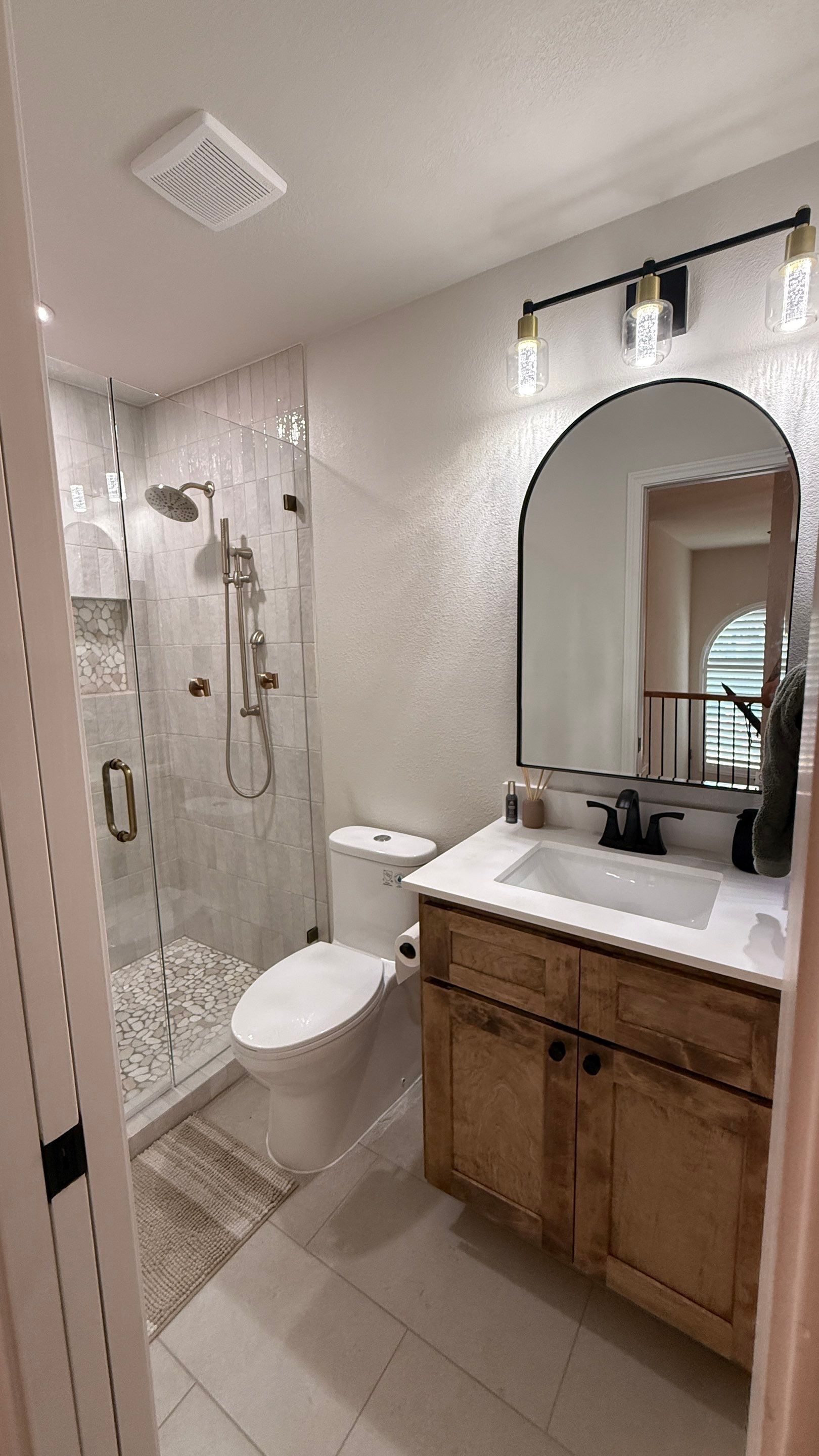 McKinney, TX: Bathroom Addition & Stairs Remodel