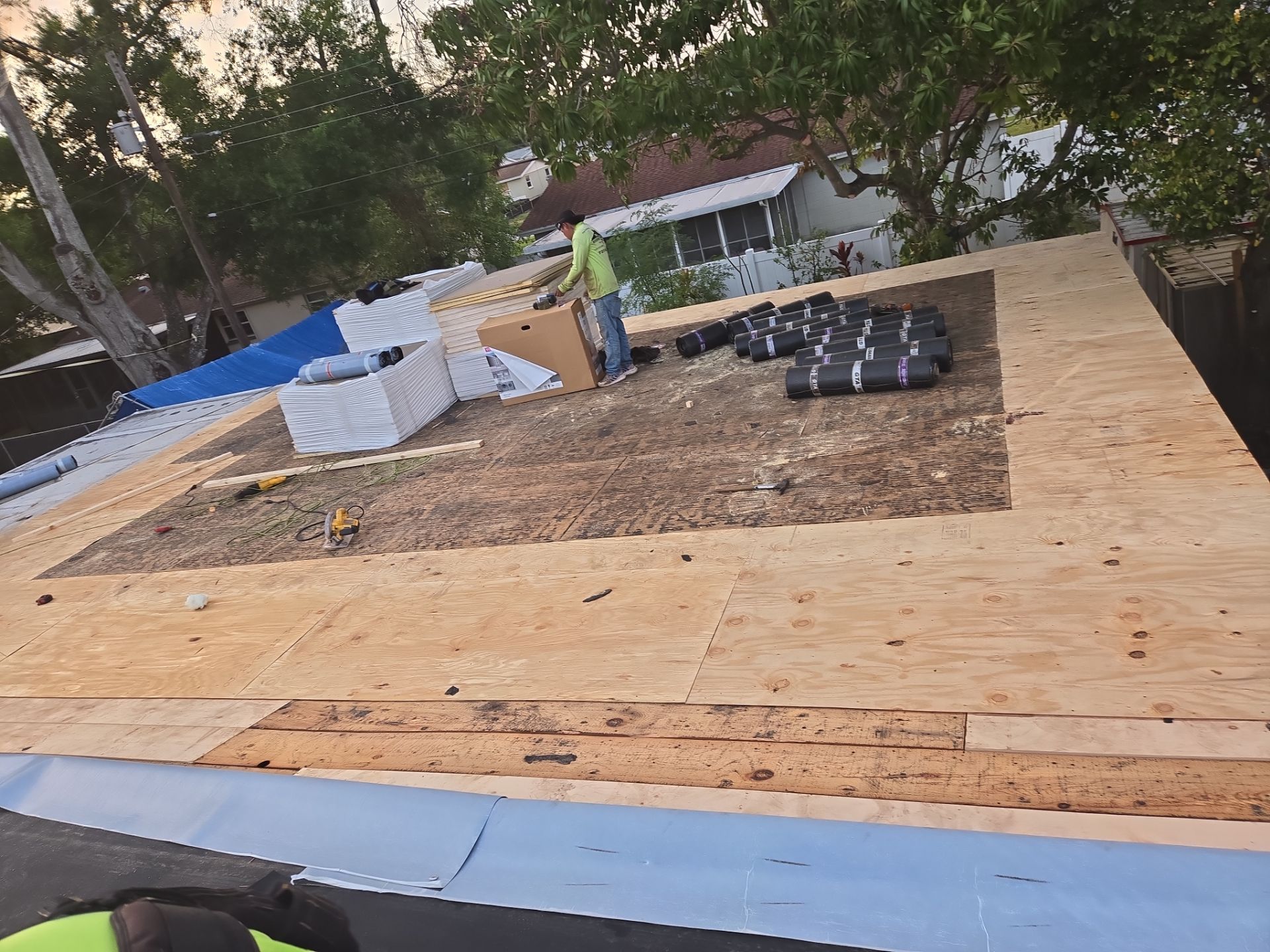 Project in Pinellas Park 33782 by Mitchell Roofing Company LLC 