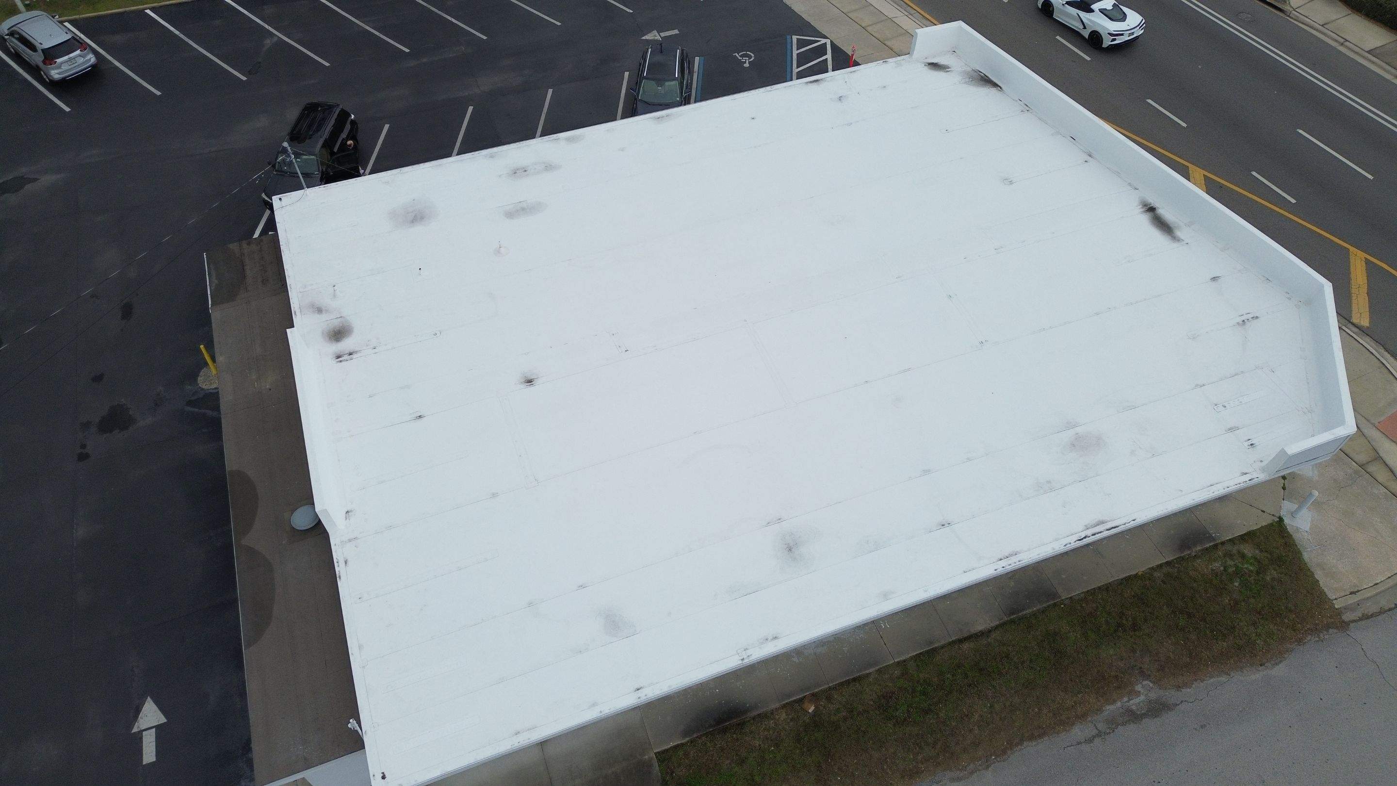 Commercial job in Belle Isle by Gold Key Roofing