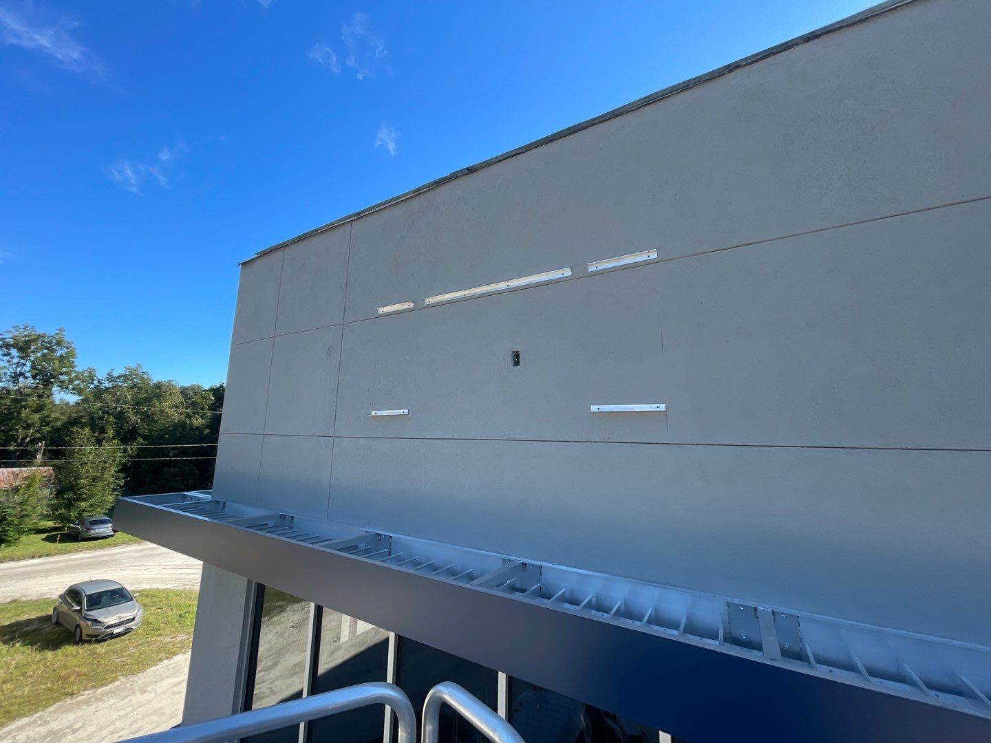 Channel Letters on Backer for Batterbee Roofing by SignCrafters