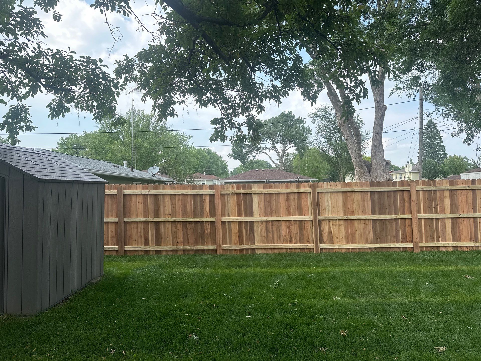 Project in Waterloo by Perfect Picket Fence and Stain
