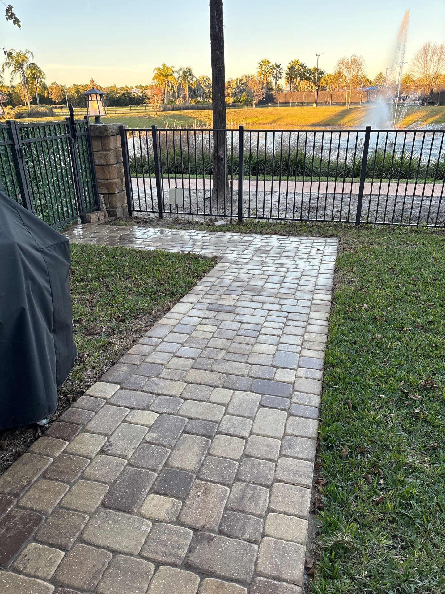 Pavers using Concrete Sealant and PolySand by DuraSeal