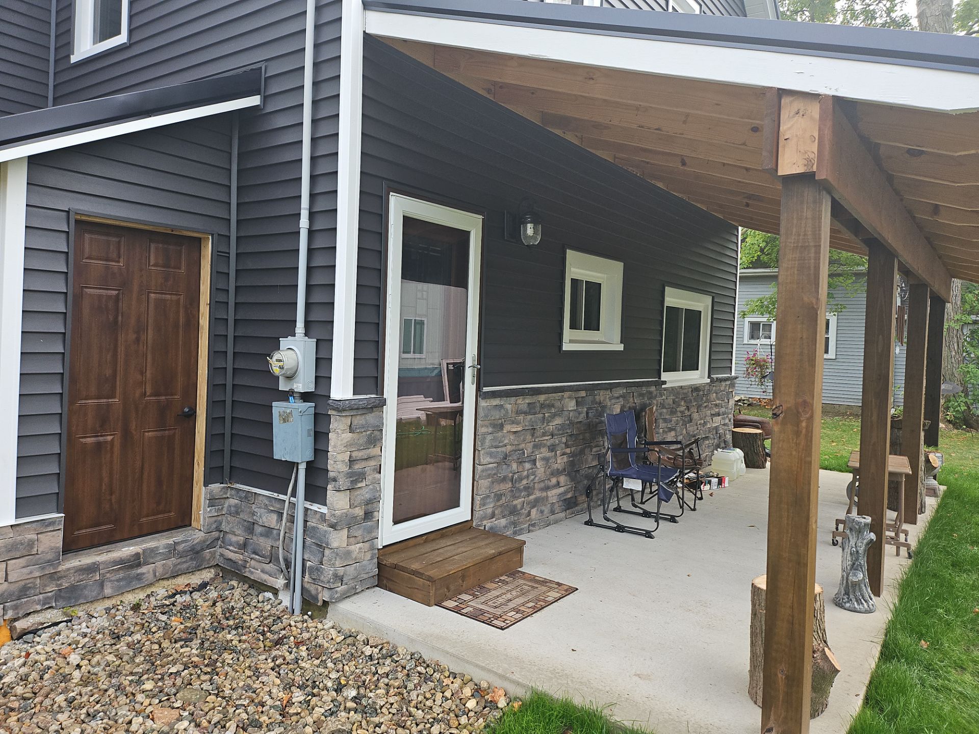 Exterior Makeover using Norandex Siding by Energy Plus Home Improvements