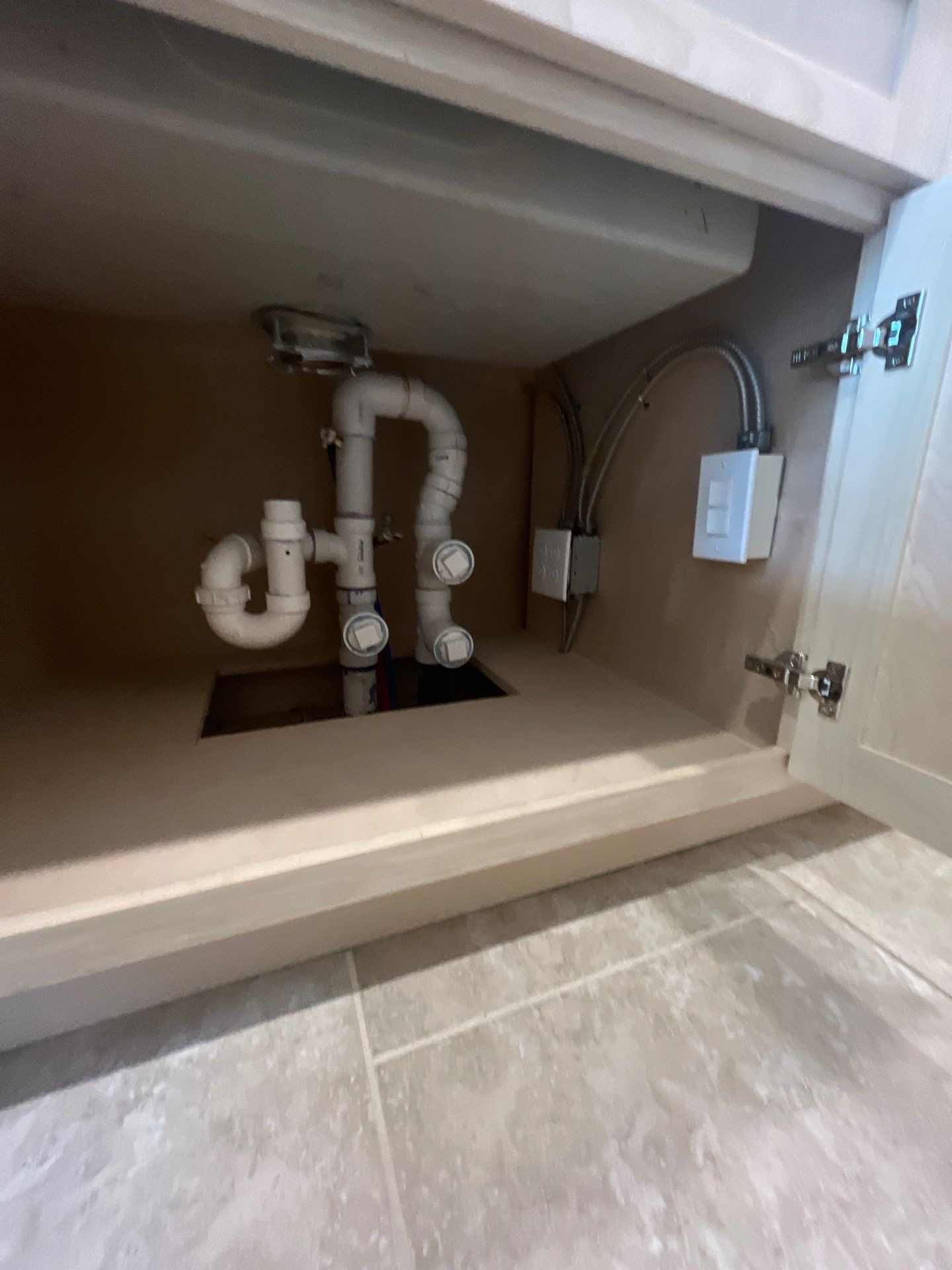 Kitchen Remodel using Water mitigation equipment by L&T General Contractors and Restoration INC