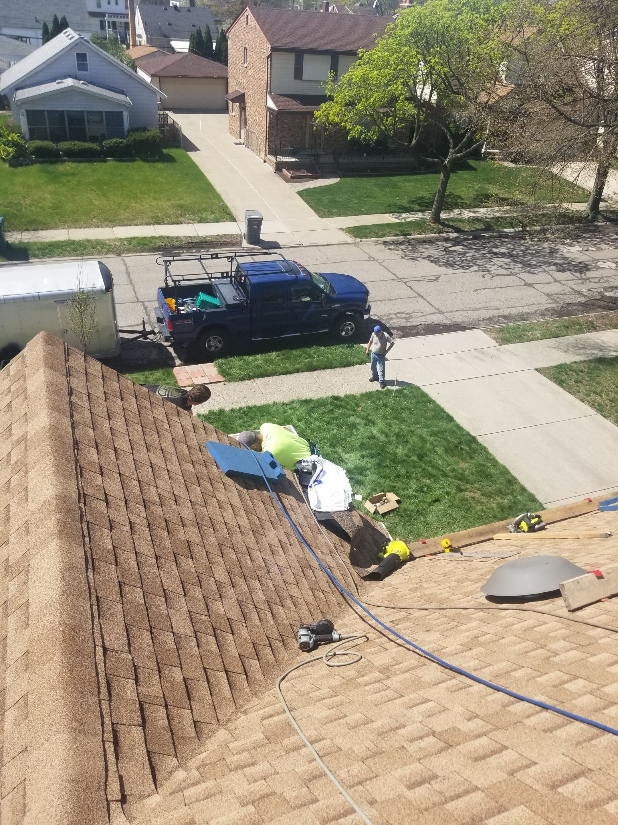 GAF Timberline HDZ roofing in Dearborn, MI by Northwest Construction 