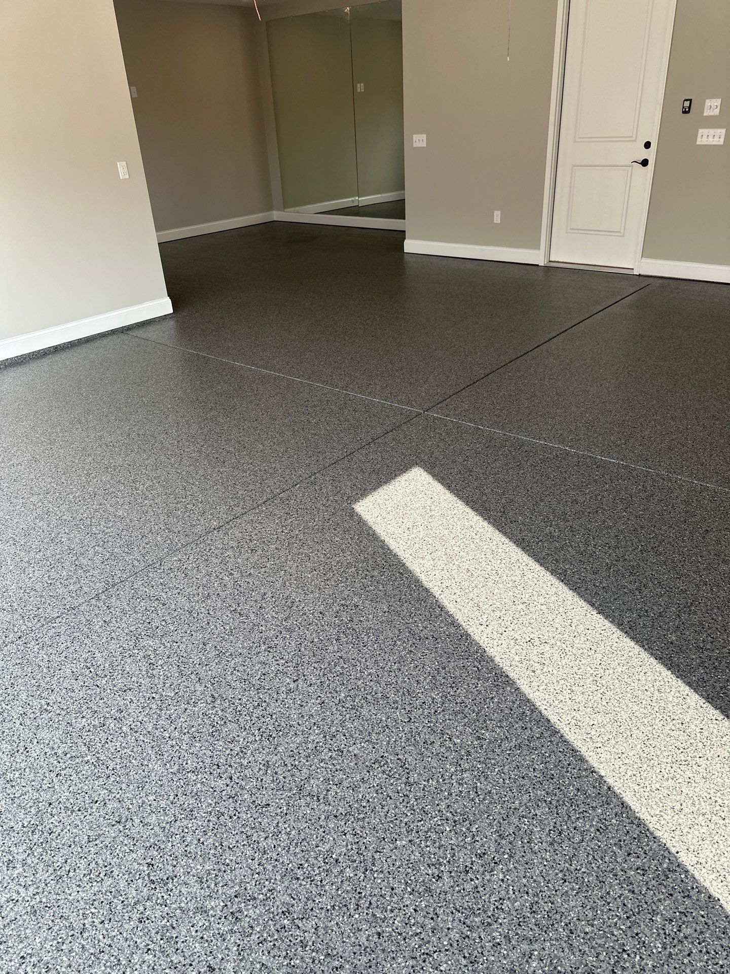 Garage Floor Coating using Nightfall by My Garage Floor Guys