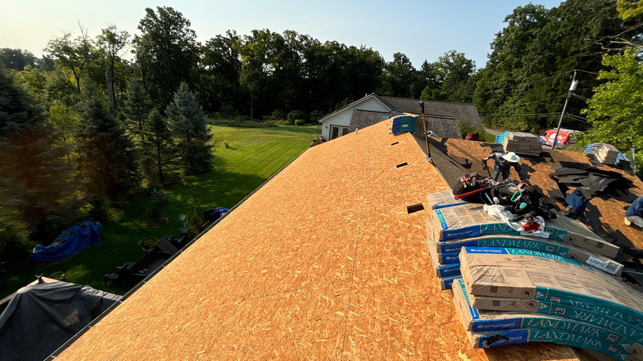 Roof Replacement using CertainTeed Landmark by 180 Contractors