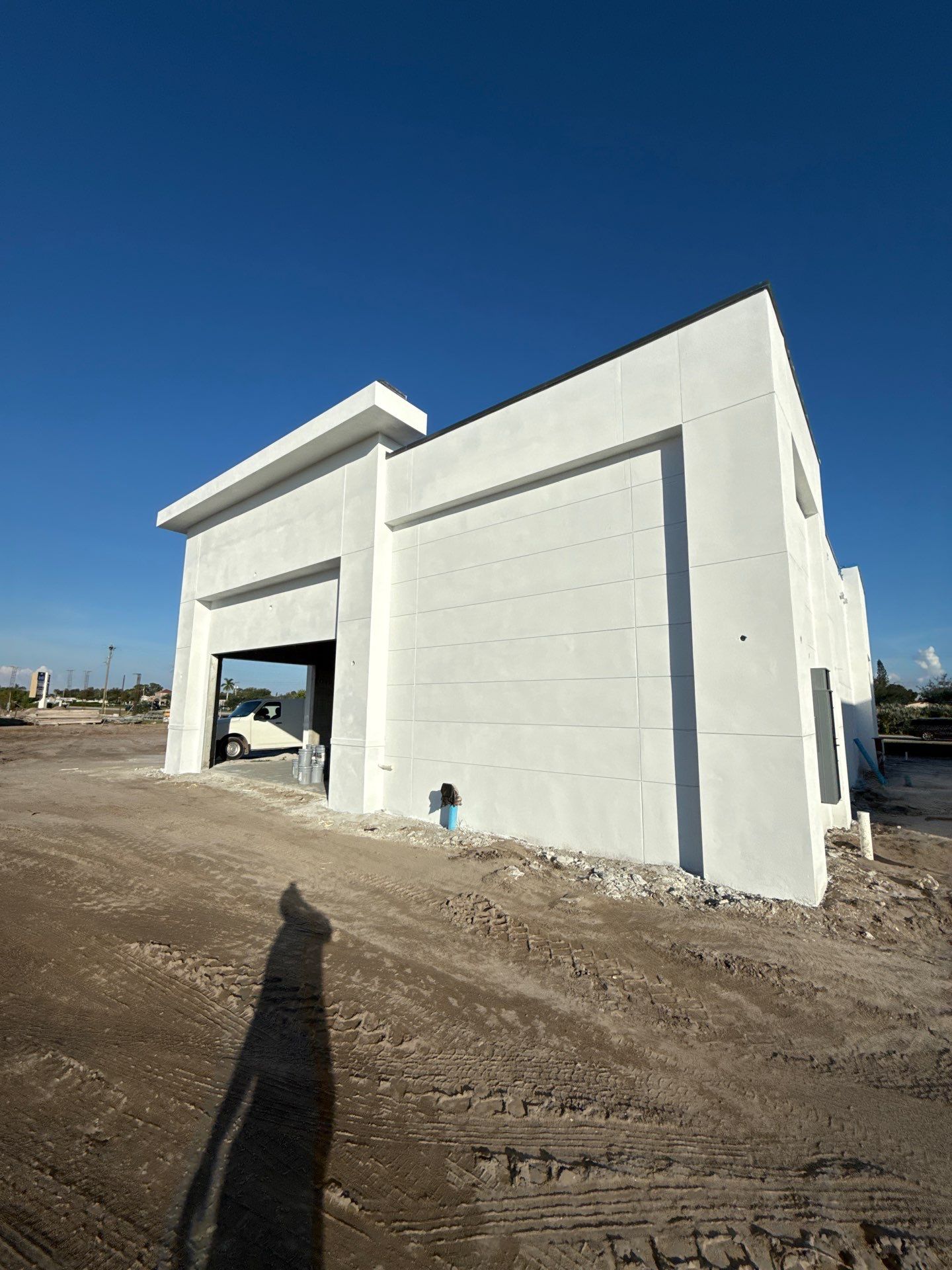 Downspout Installation using collector head in Cape Coral FL by Gutter Professors