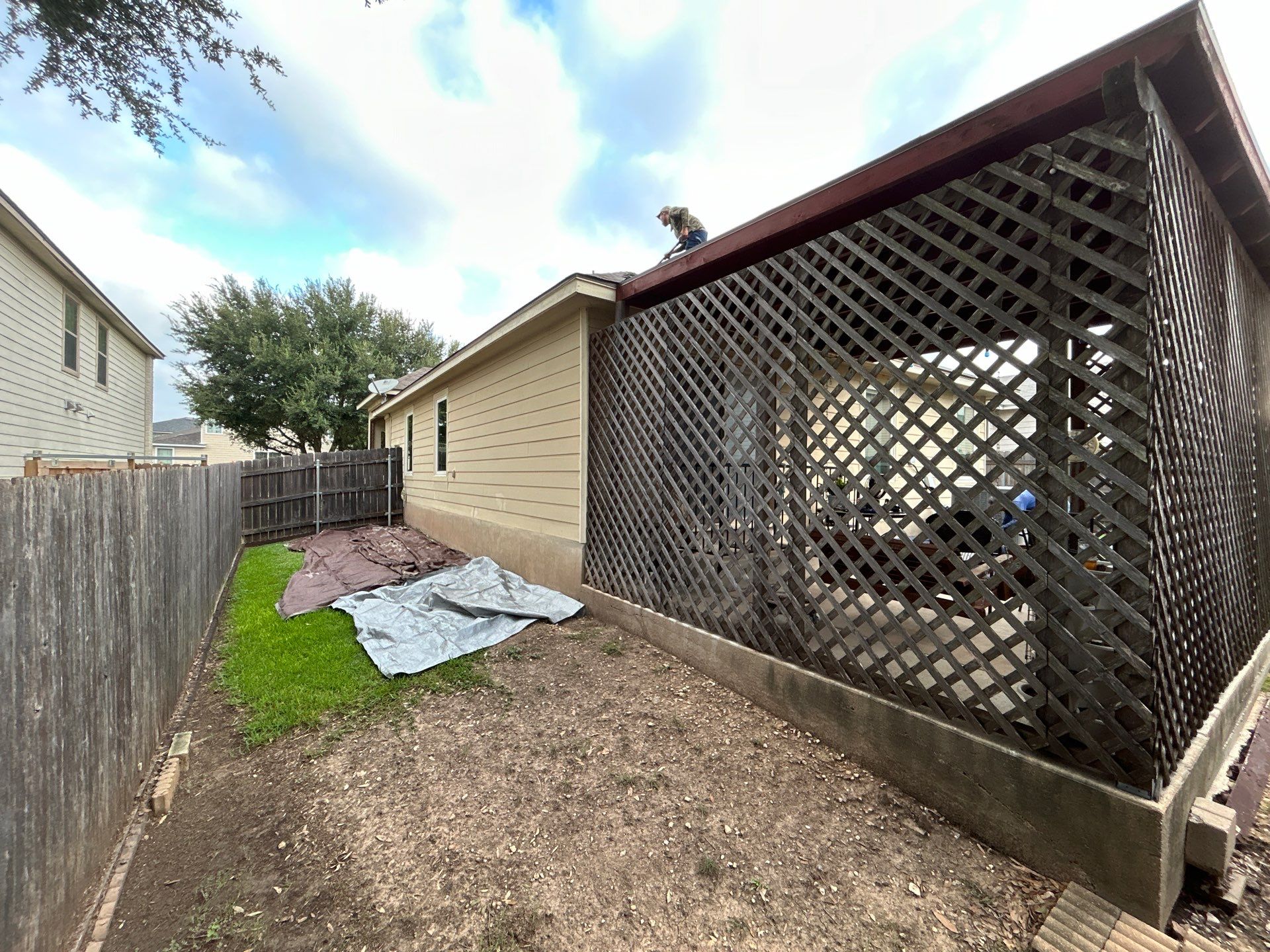 Project in San Marcos by Rhino Roofing and General Contracting, LLC