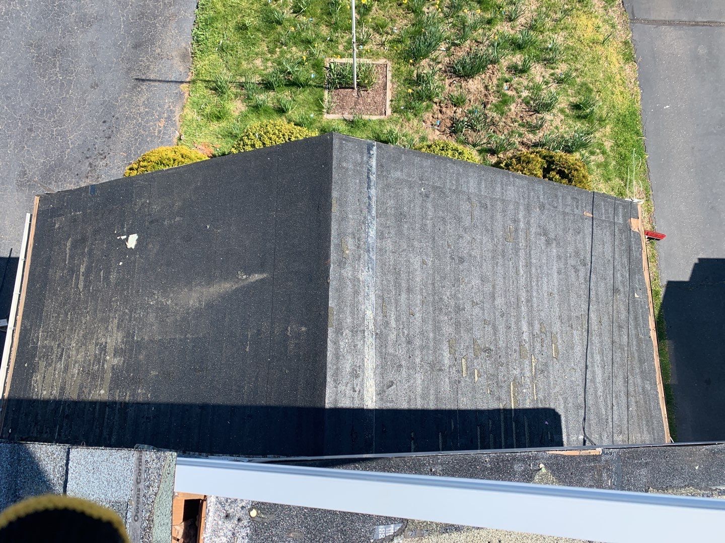 Residential Roofing Installation using Owens Corning Duration Slatestone Gray by A Plus Exterior