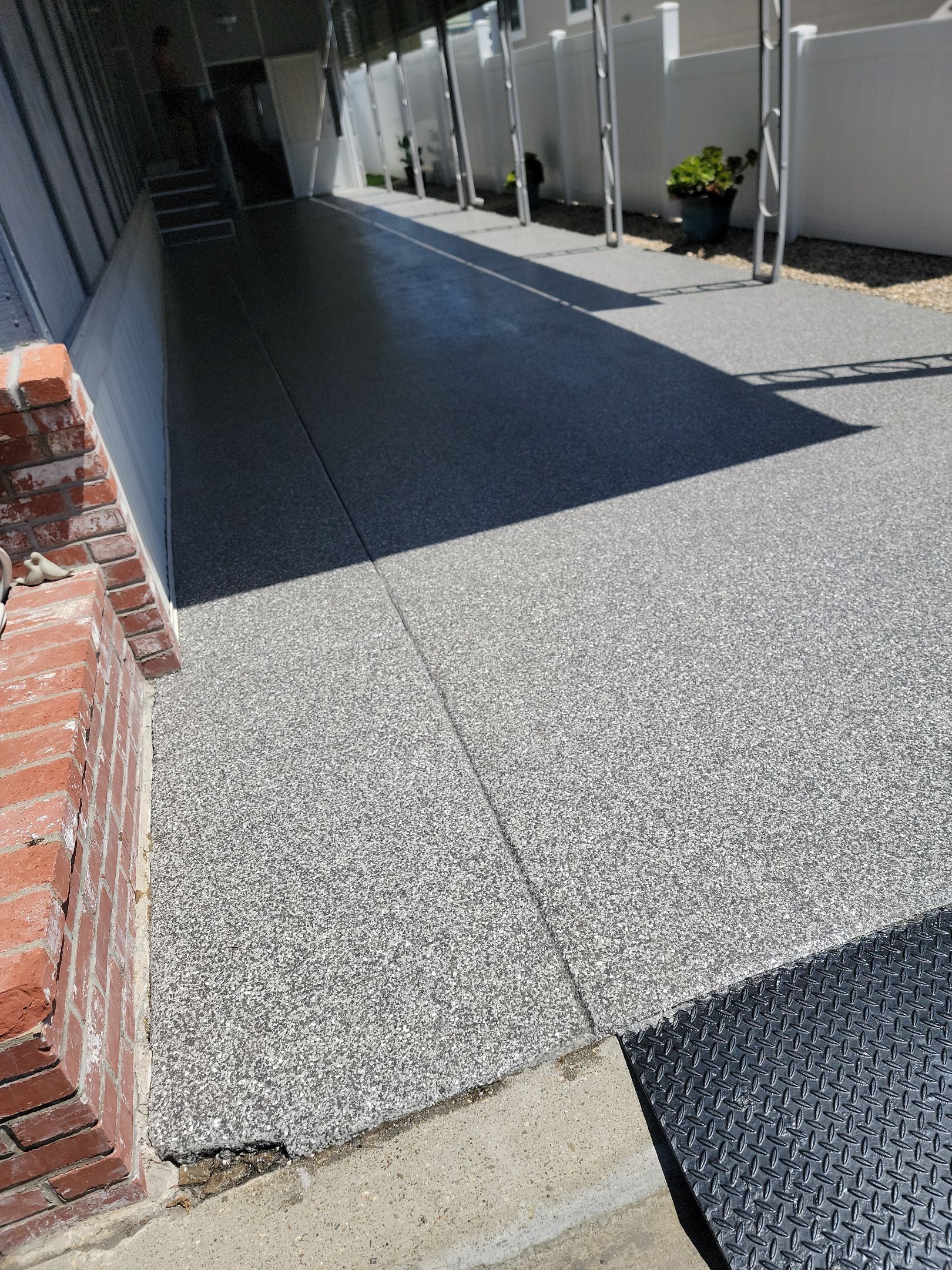 Polyurea Carport and Walkway Concrete Coating in Pismo Beach by MGP Coatings