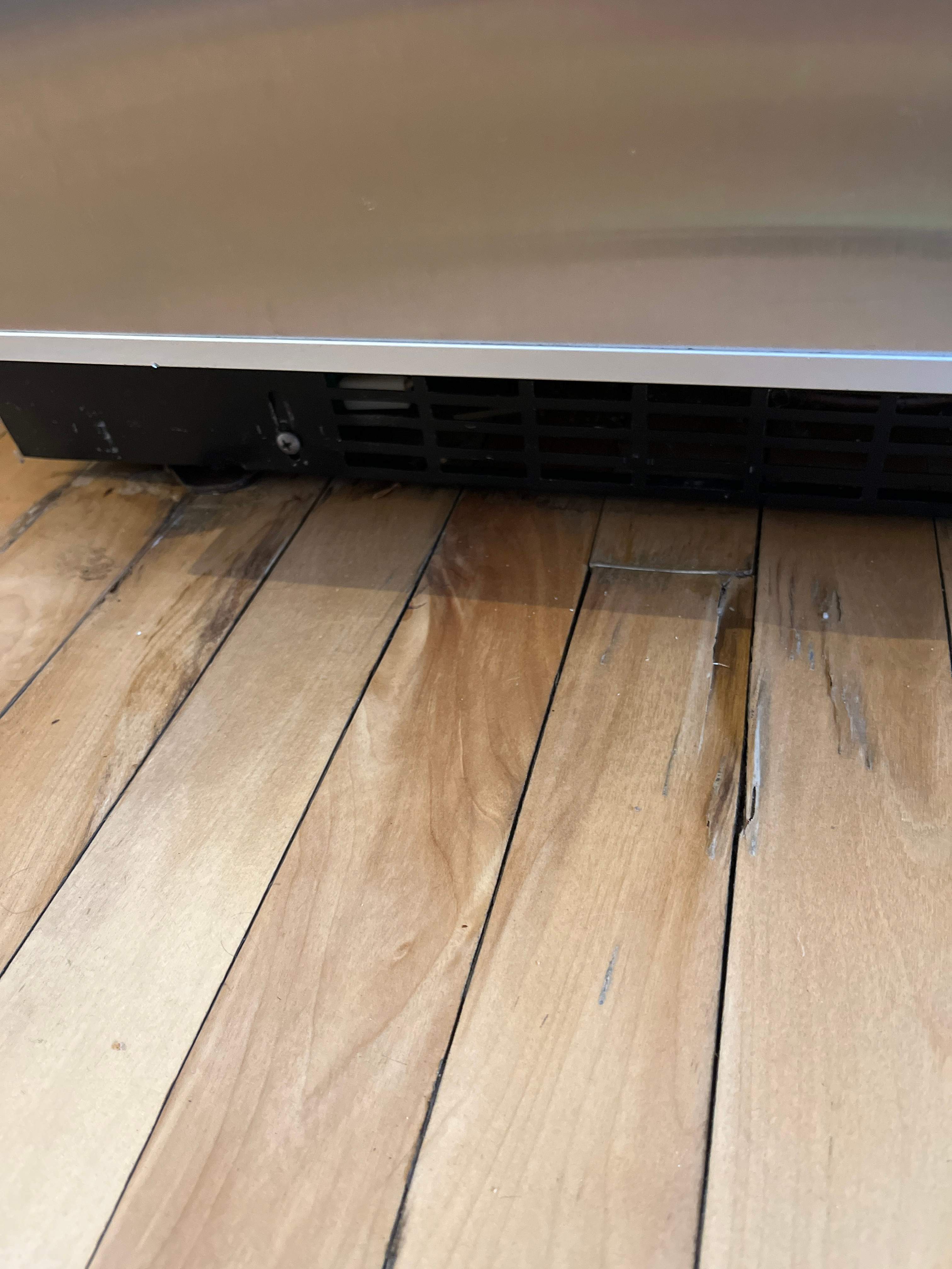 Water Damage Restoration On Solid Birch by RTBaldwin Hardwood Floors