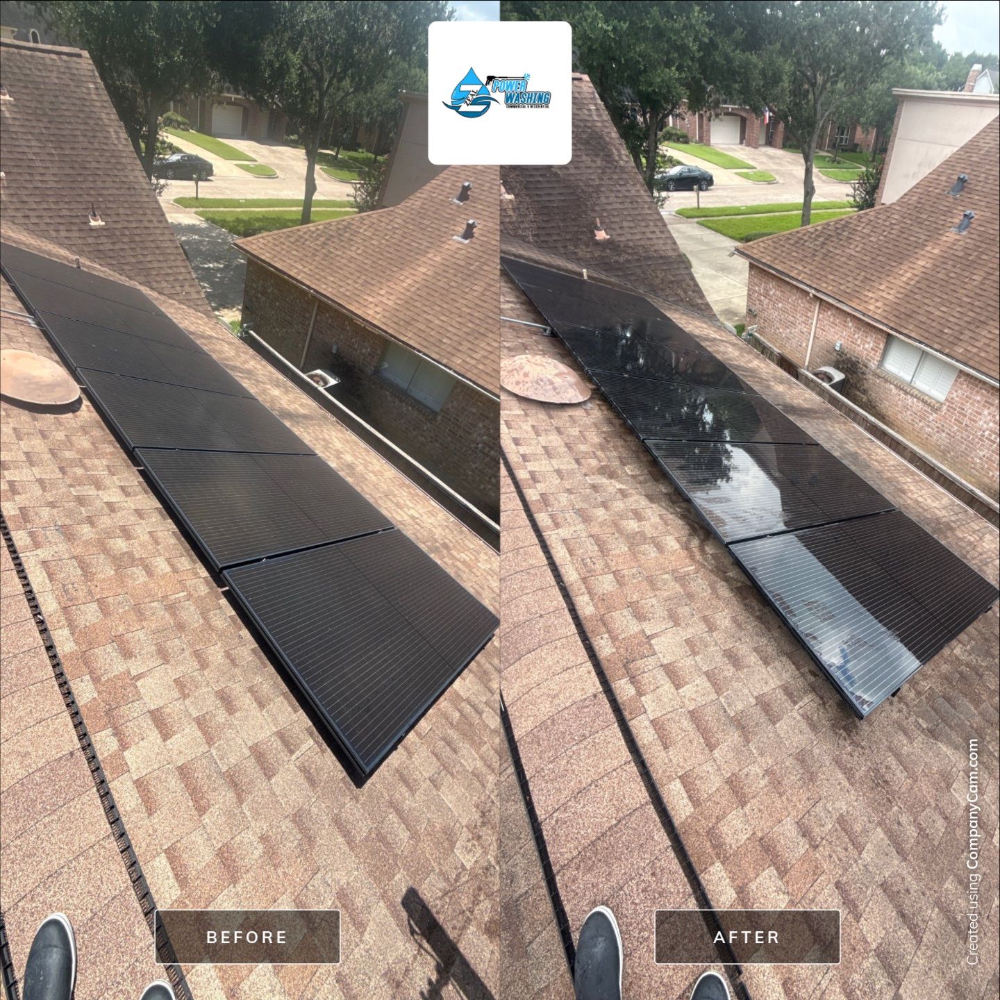 Residential Solar Panel Cleaning and Maintenance in Missouri City by Zeal Power Washing