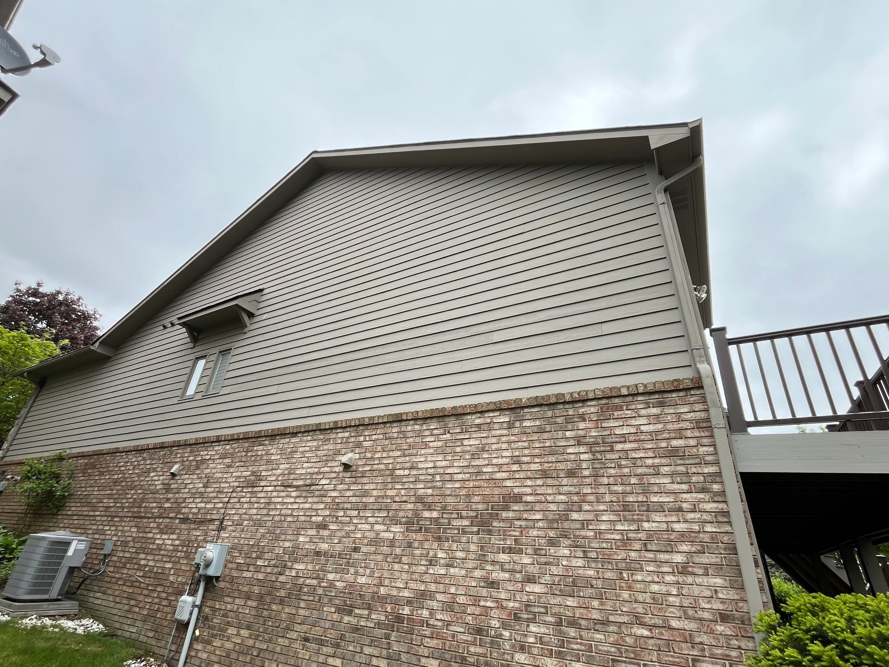 Siding Replacement using Alside Storm Grey by 180 Contractors