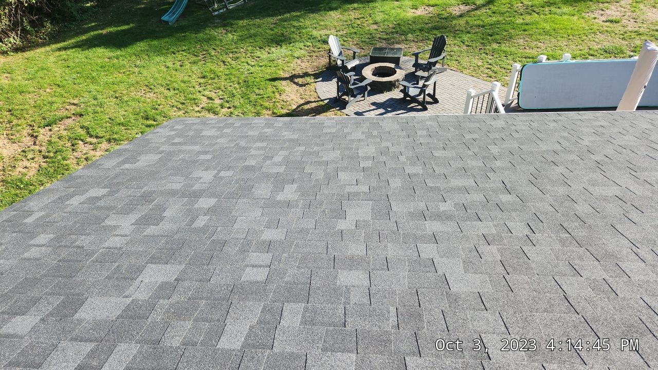 Residential Roofing Installation using Owens Corning Duration Onyx Black by A Plus Exterior