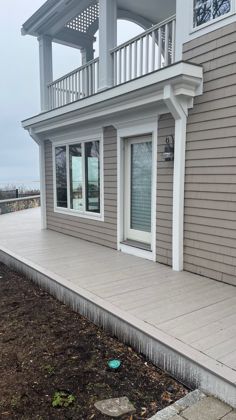 Gutter Installation using 4x5 FiberGlass Gutter by Gutter Pro Enterprises