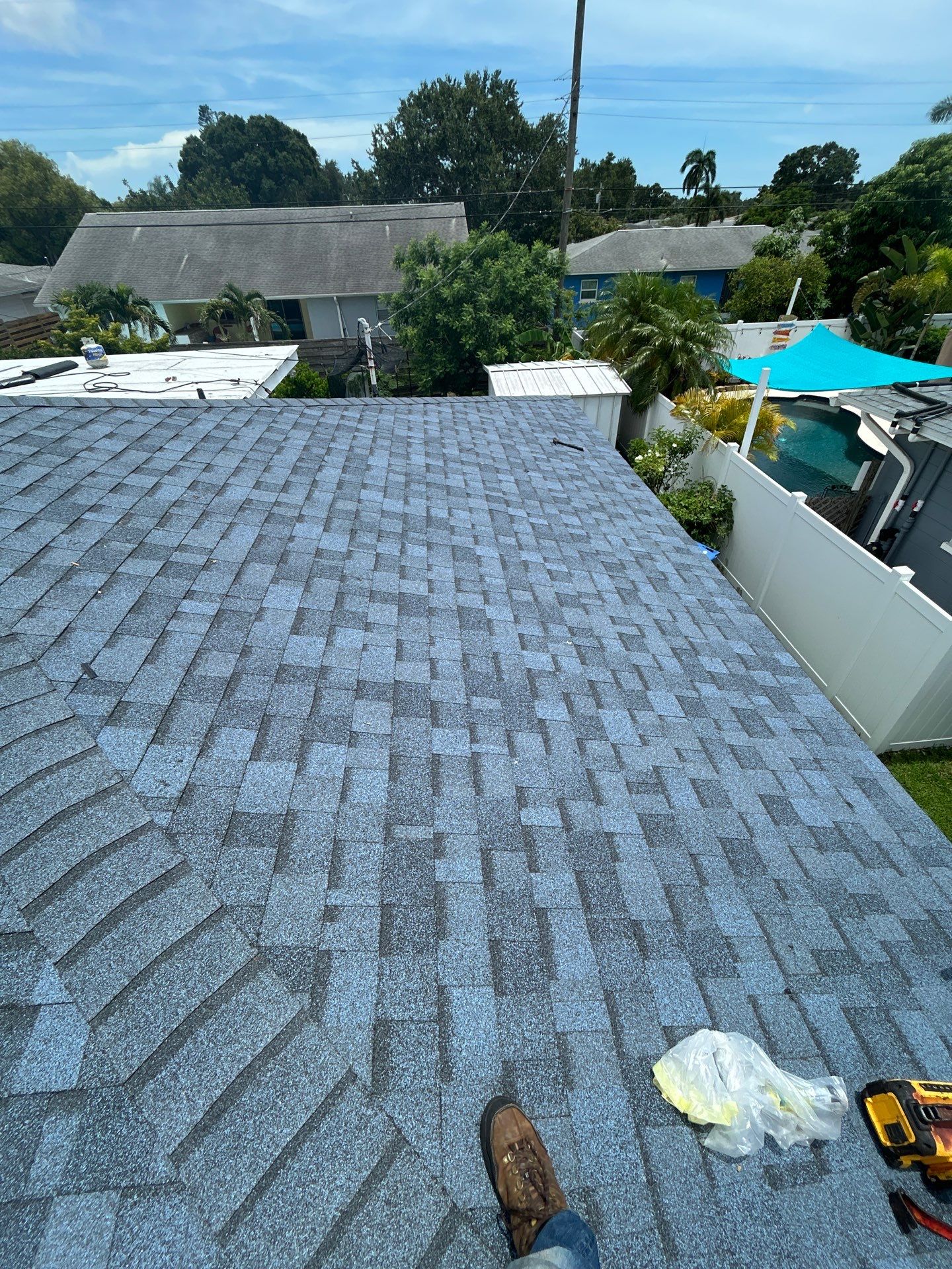 Project in St. Petersburg 33713 by Mitchell Roofing Company LLC 