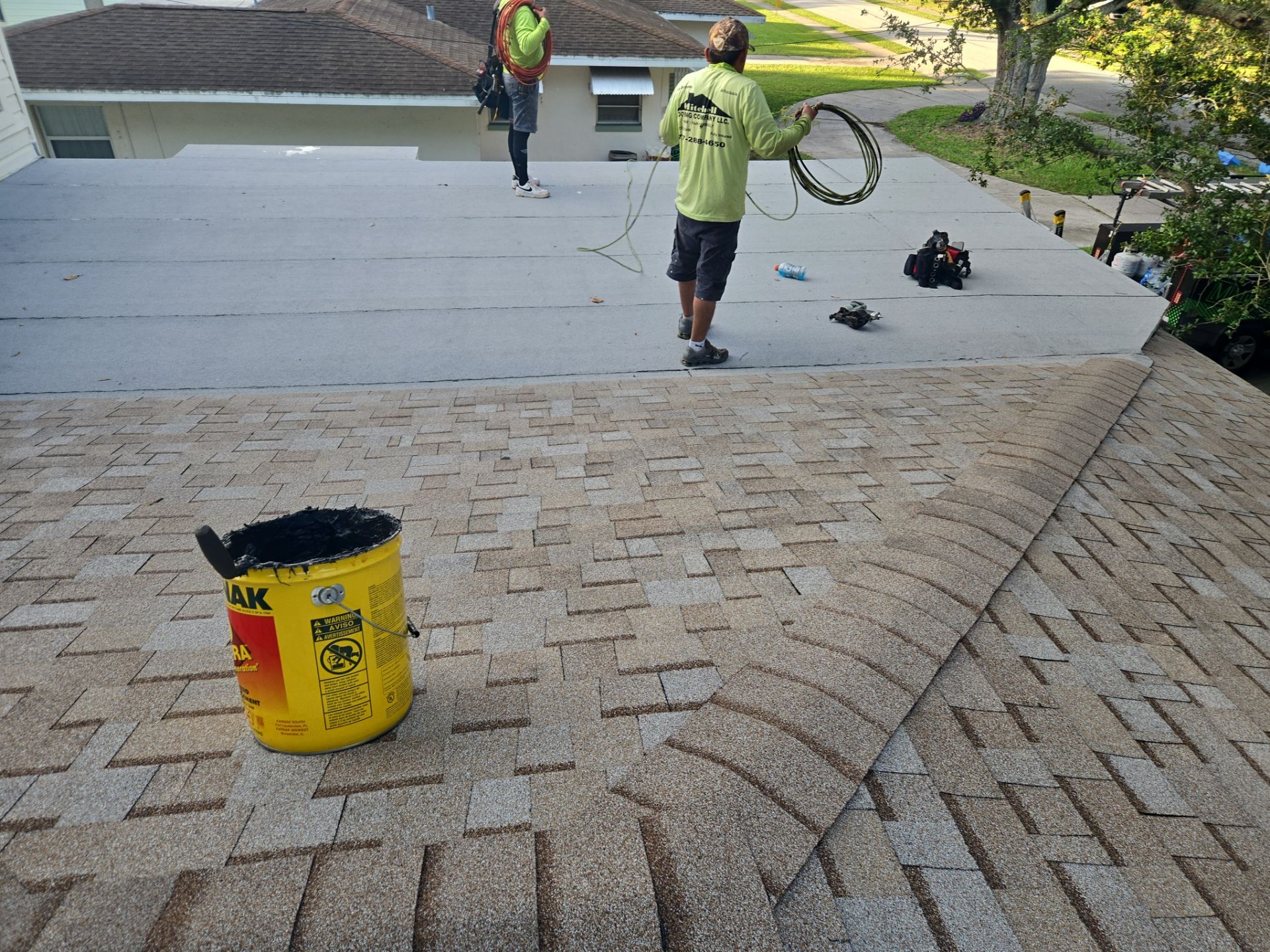 Project in Pinellas Park 33781 by Mitchell Roofing Company LLC 