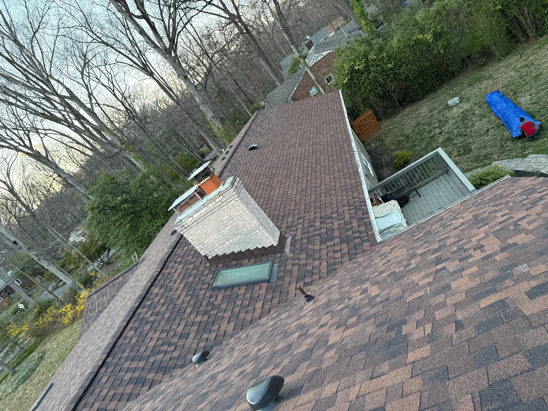 Fairfax: Residential Roof Replacement with CertainTeed Landmark Pro in Max Def Burnt Sienna by RM Banning, Inc.