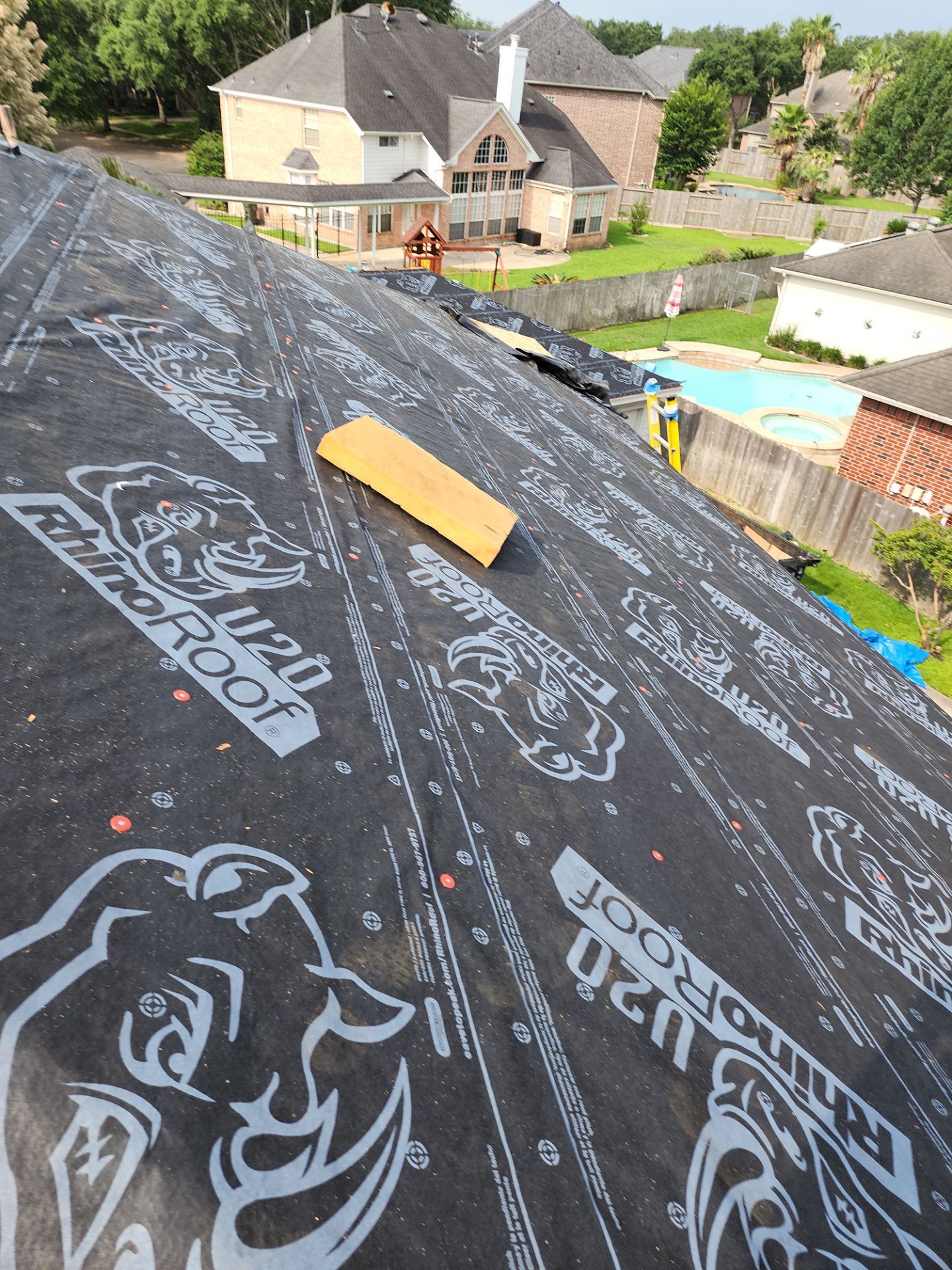 Residential Roofing Repair using Owen's Corning Duration (Lifetime) Shingles by Roof Repair Company