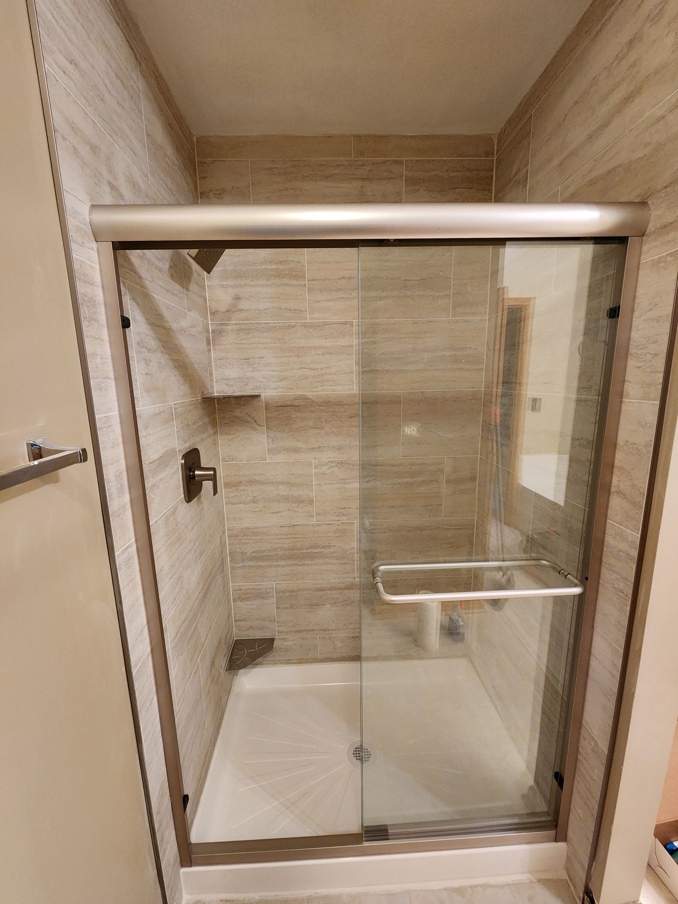 Tile Shower Remodel in Bartlett by Snap Home Solutions
