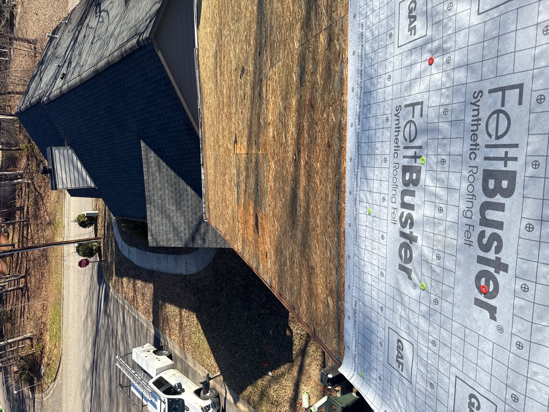 Roof Replacement in Pelham (Weathered Wood) by The Roofing Dudes