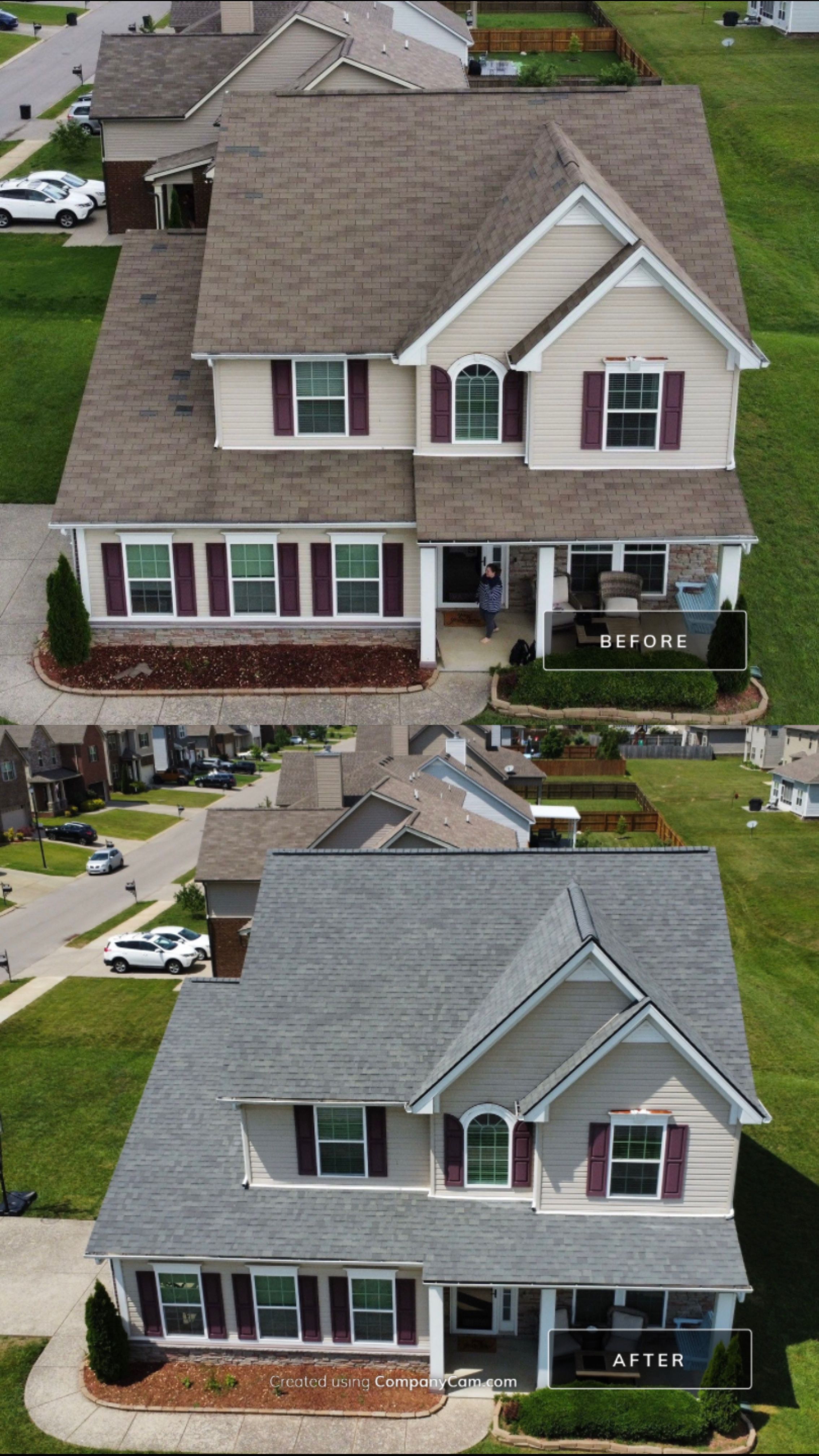 Residential Roofing Installation using Owens Corning Oakridge Roofing System by Undersun Roofing 