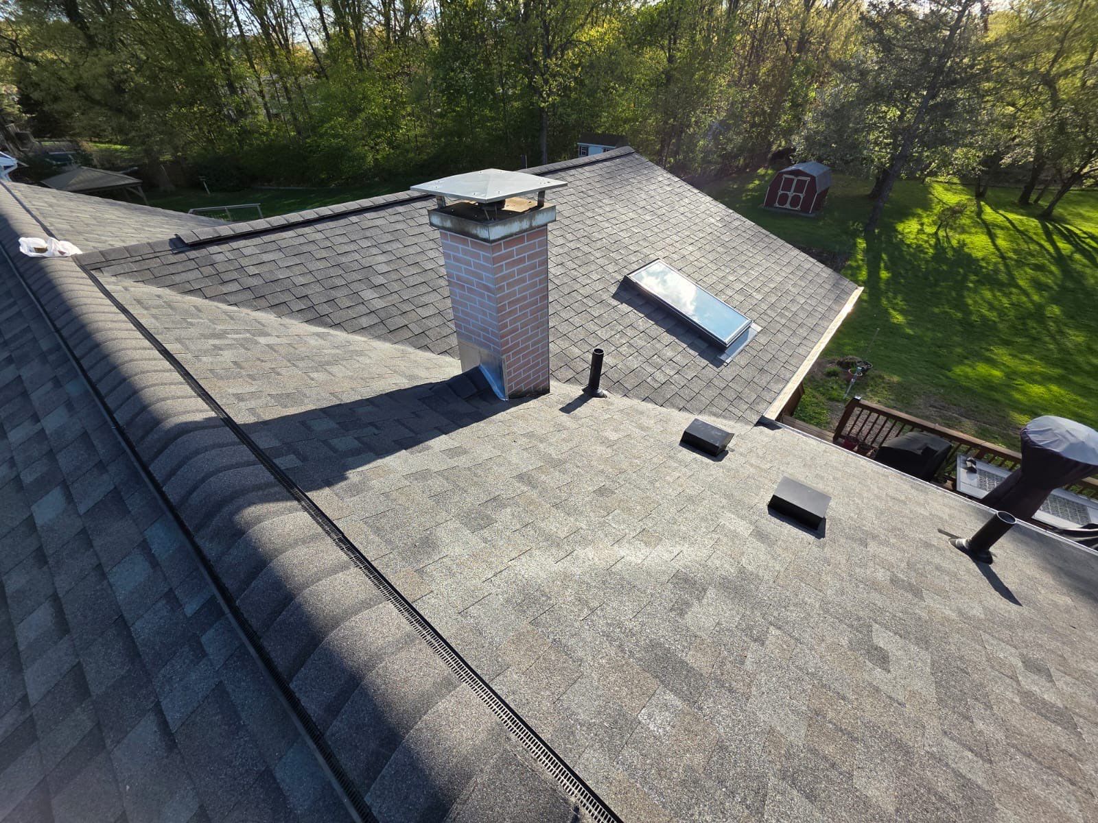 Owens Corning Duration: Williamsburg Gray in Wallingford, Connecticut by Golden Shield Roofing
