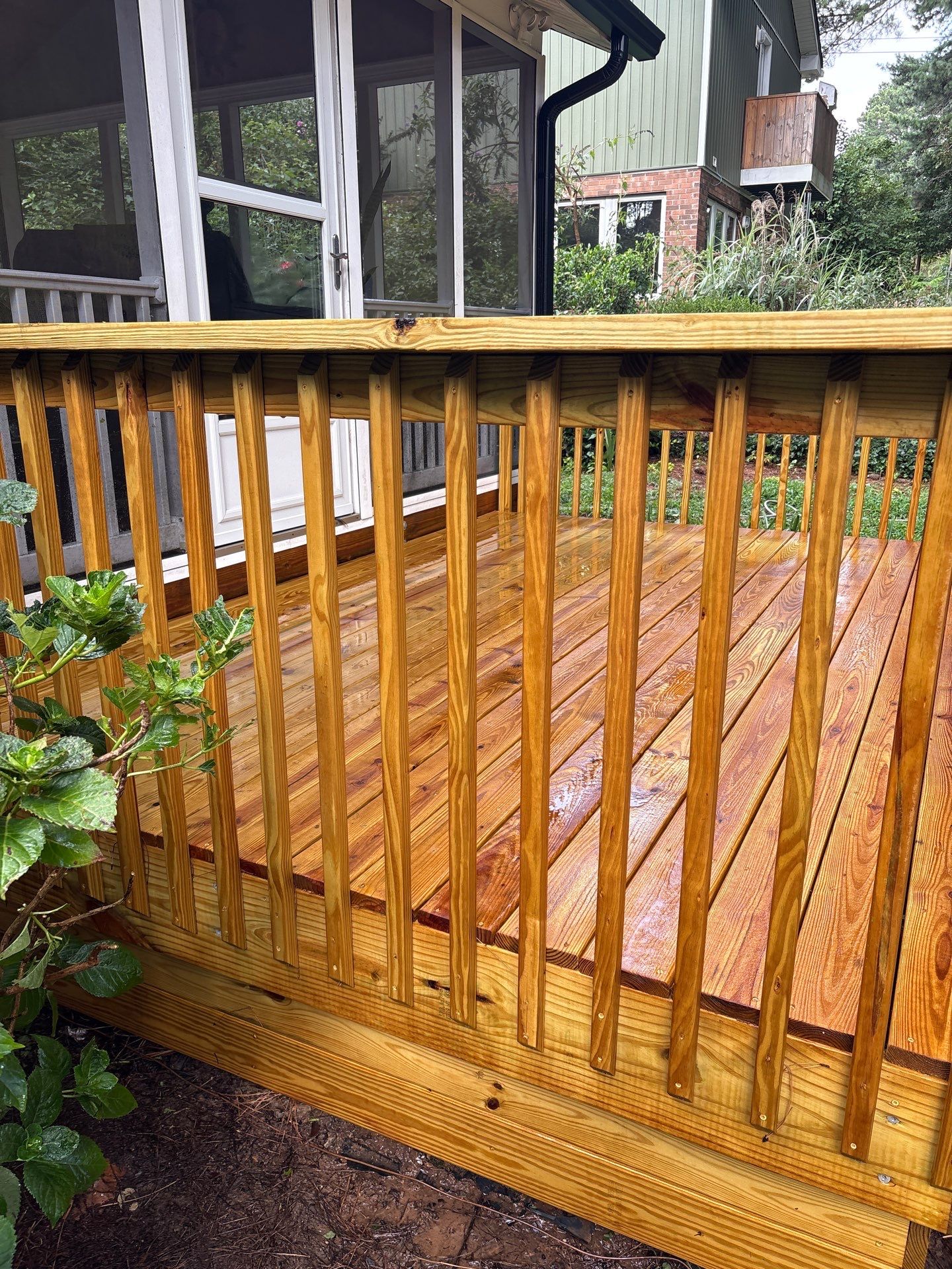 Wood Deck and Trim using Wood Sealant by DuraSeal