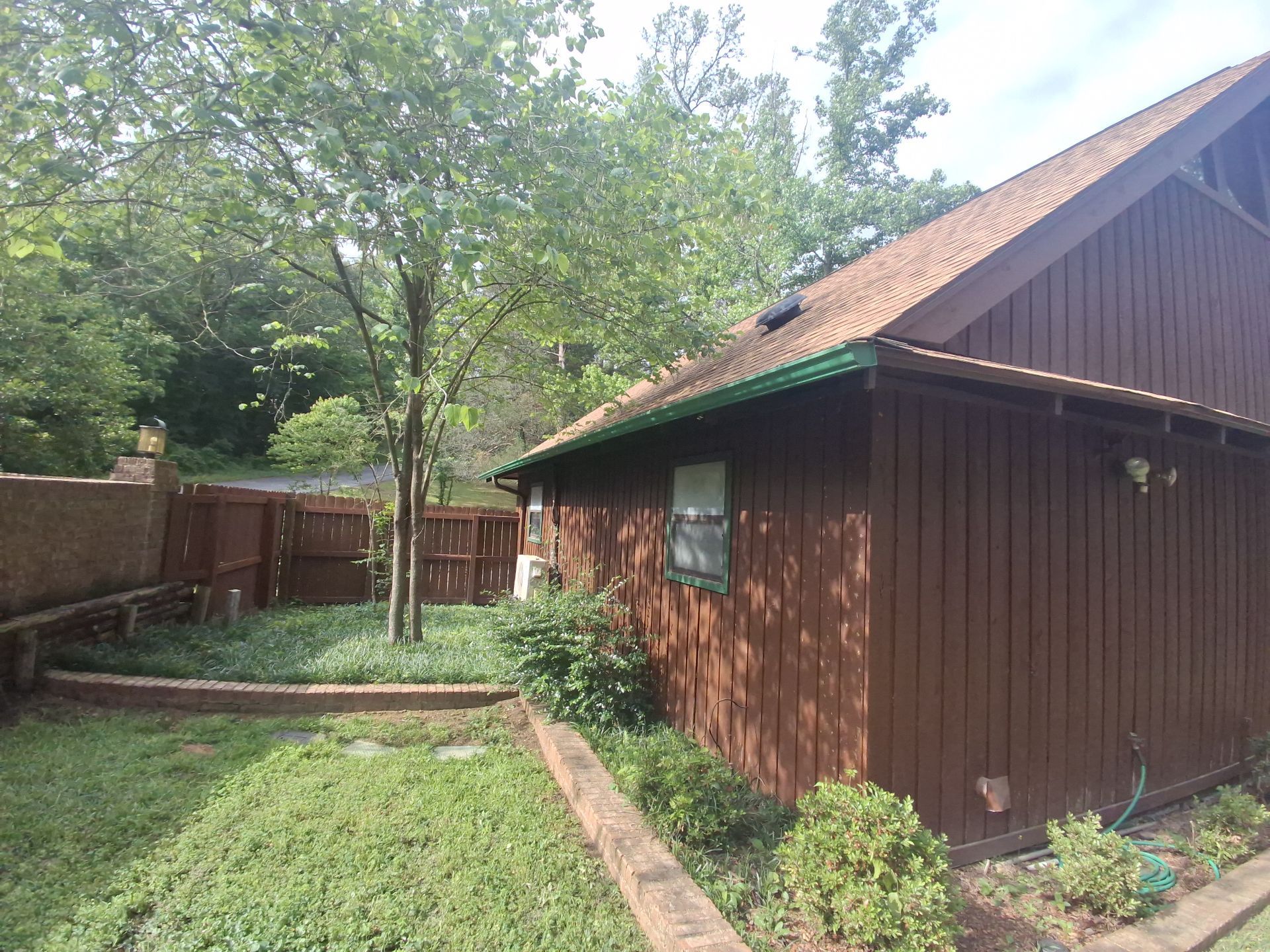 Careful Stain Work & Fresh Color on Unique Property Tyler, TX by Quality Coats Painting