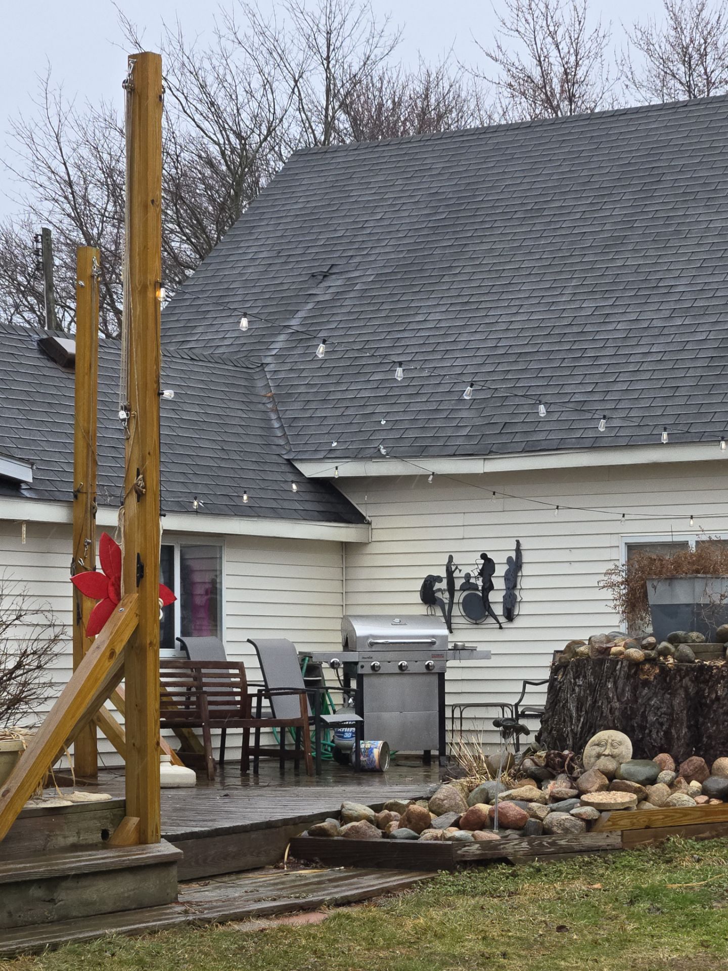 Residential Roofing Installation using GAF TIMBERLINE HDZ Pewter Gray by Avalon Roofing and Exteriors
