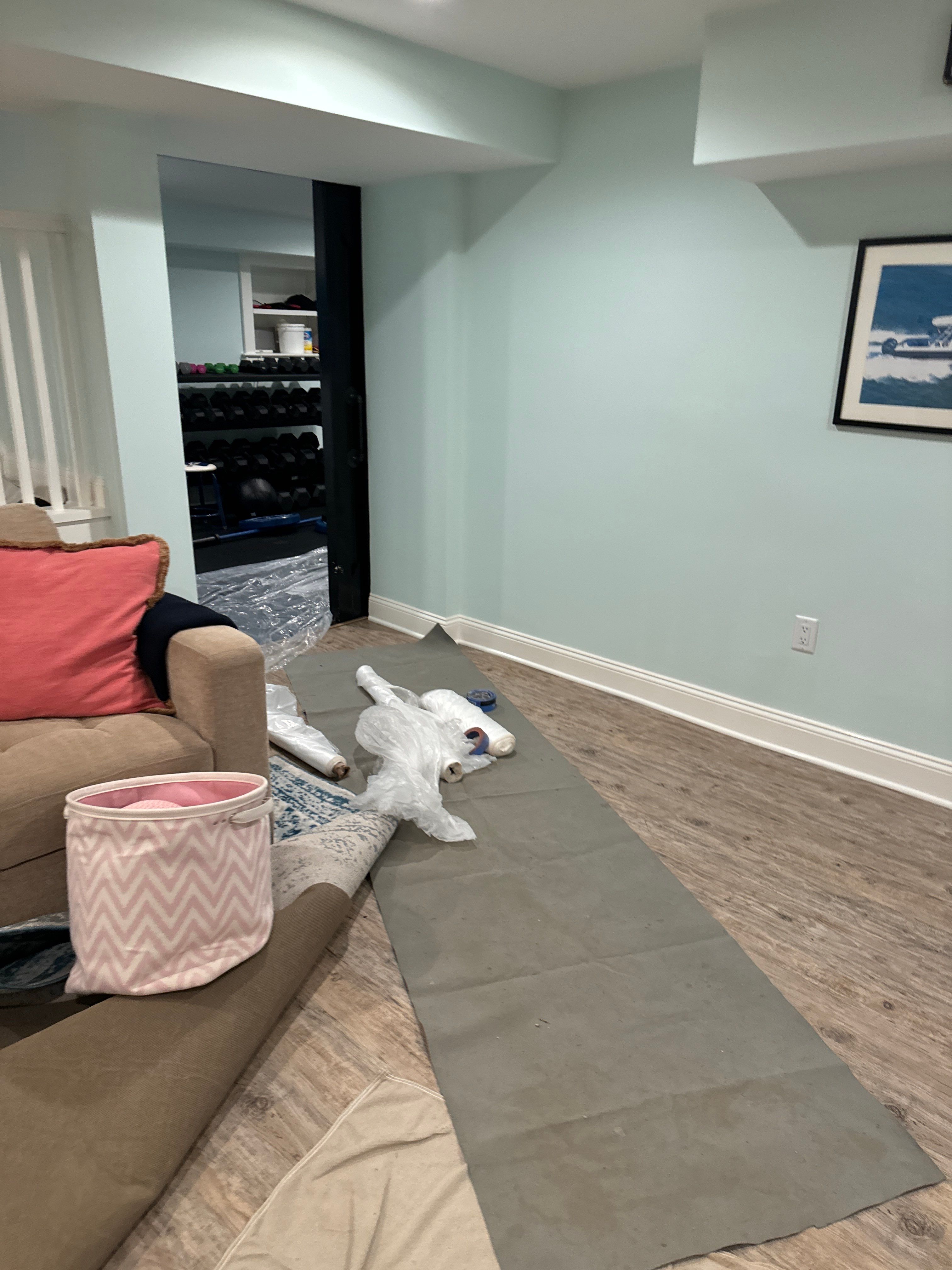Interior French Drain Madison NJ by Pure Service Pro, LLC 