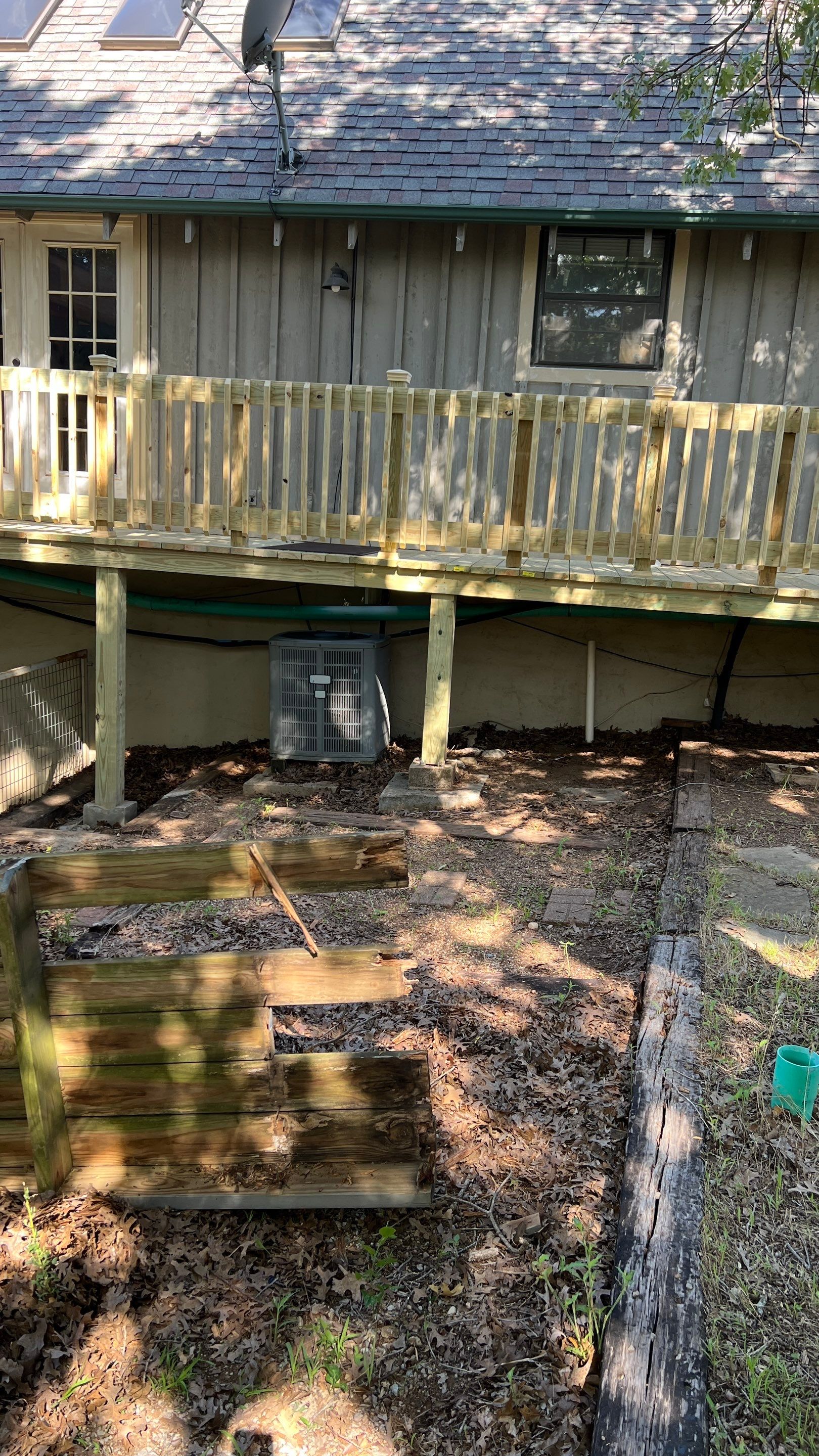 Architectural Shingle Roof Replacement and Skylight Installation in Sulphur by BANA Roofing and Solar Supply