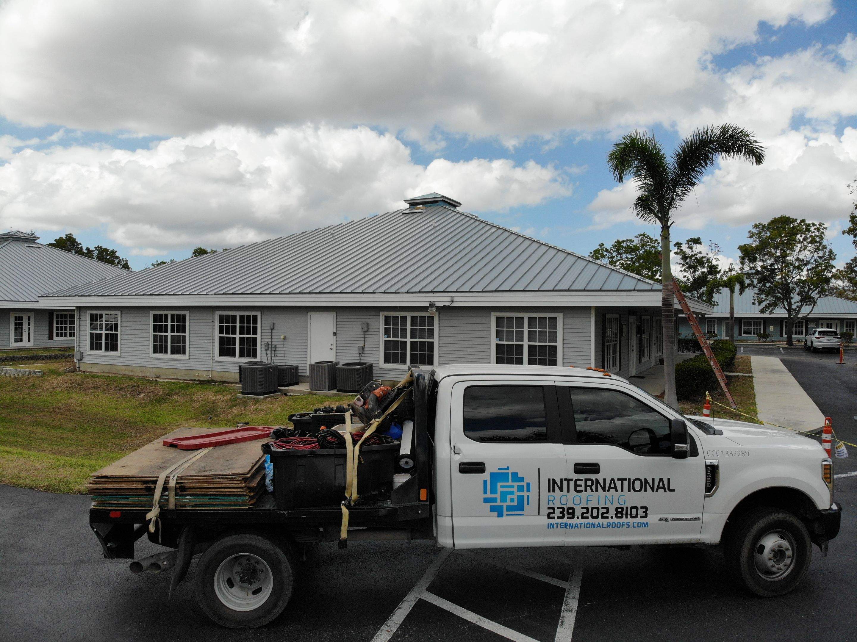 Commercial Standing Seam Metal Replacement in Fort Myers, FL by International Roofing