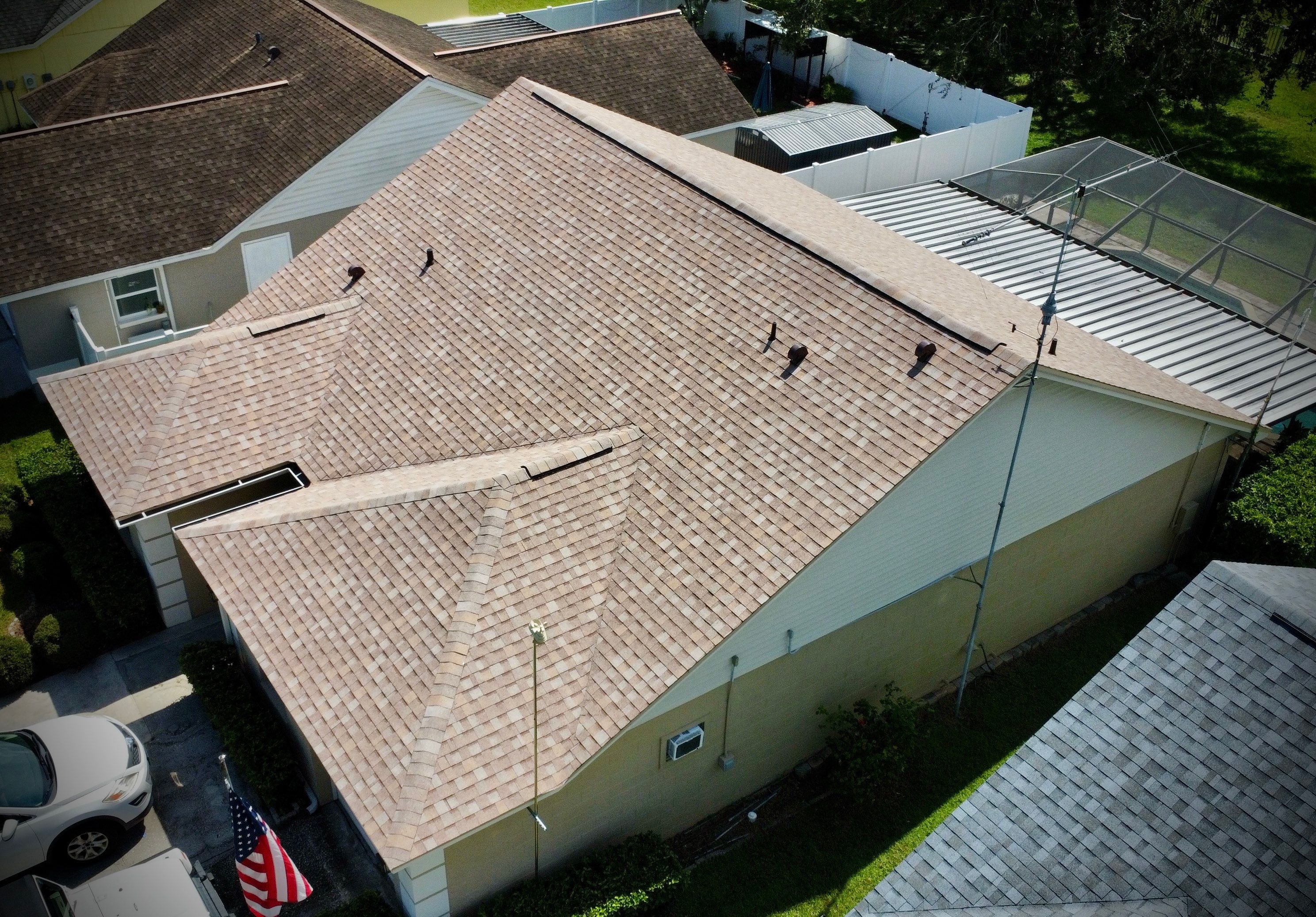 Roof Replacement in Brandon, FL. by Steadfast Roofing 