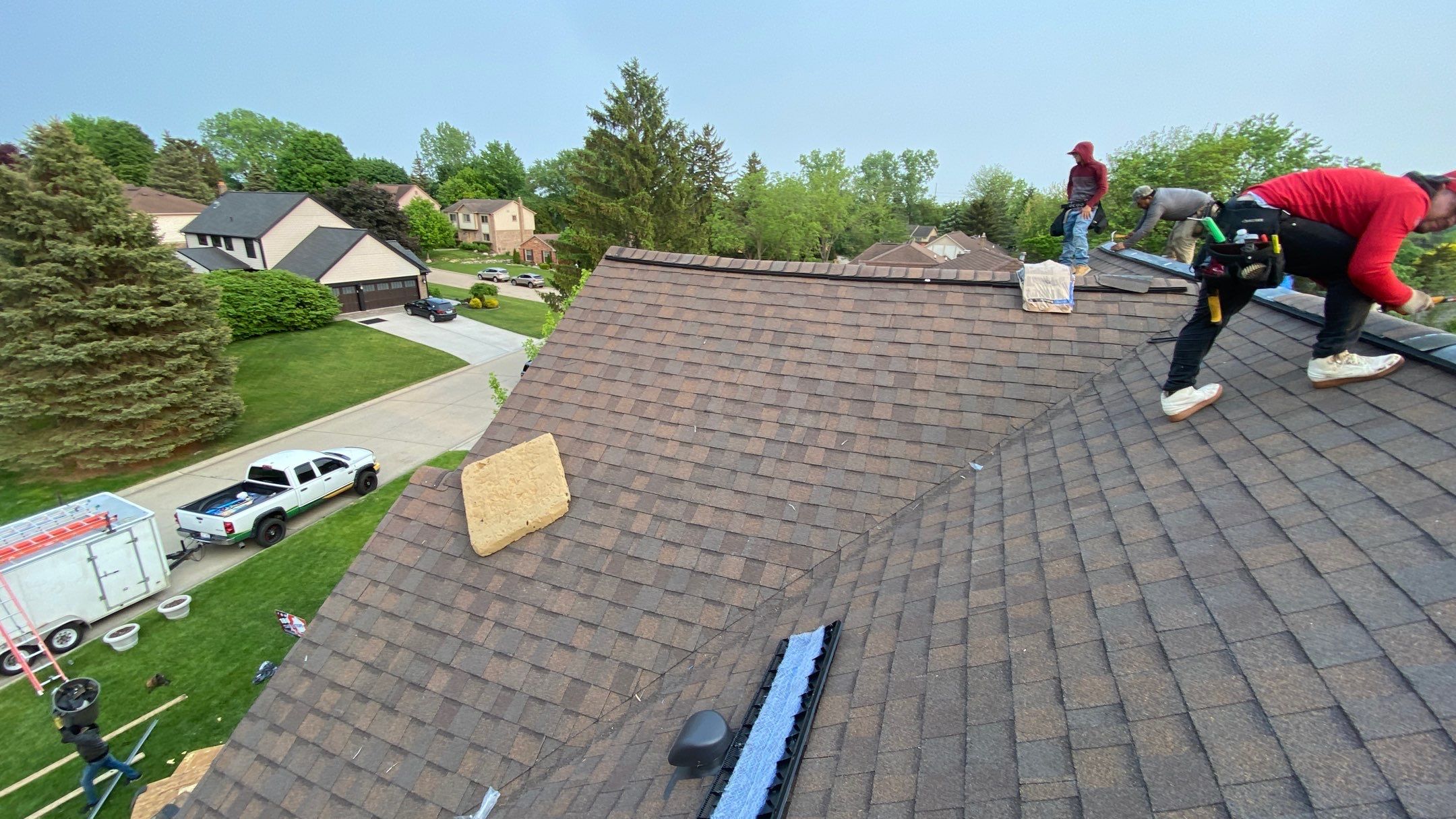 Roof Replacement using CertainTeed Landmark by 180 Contractors