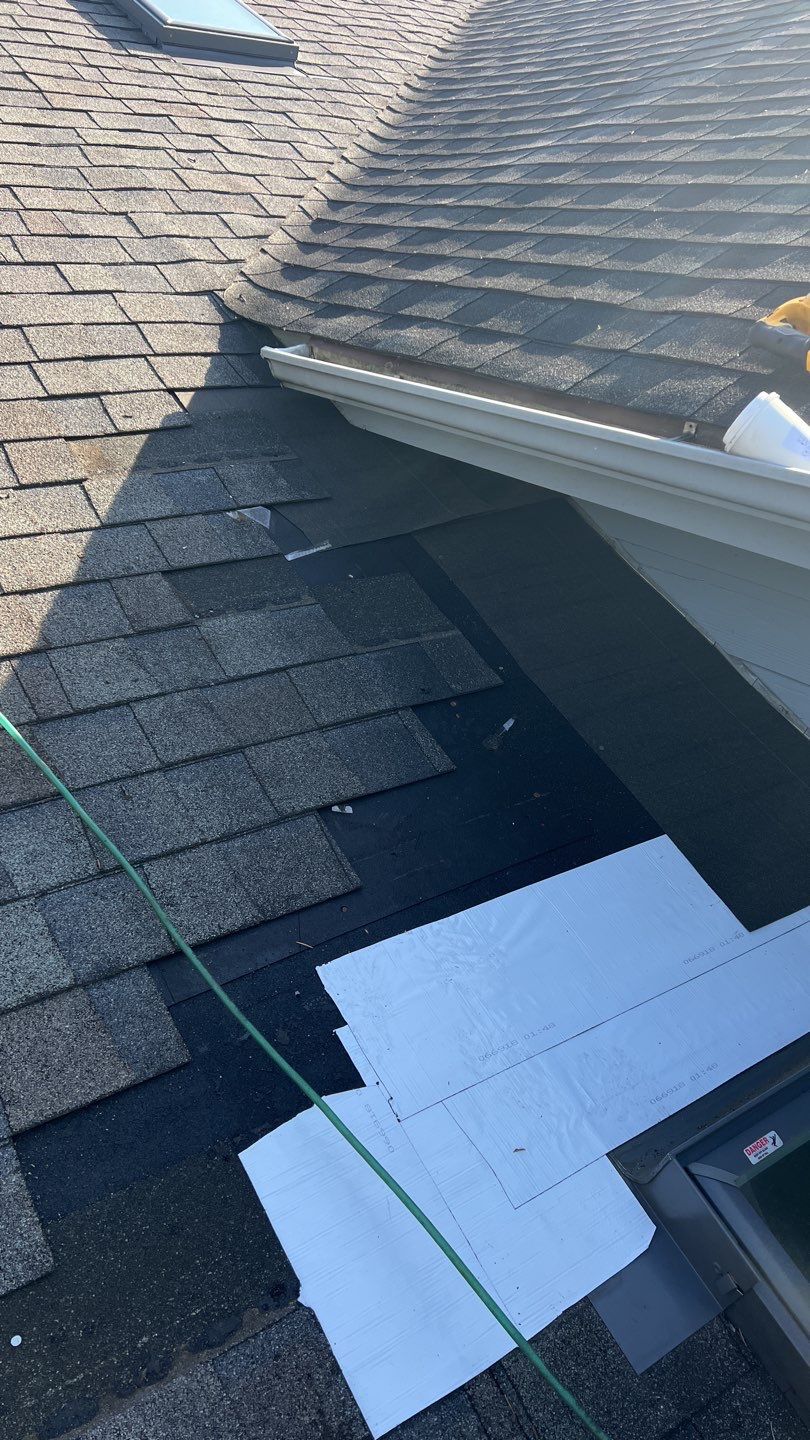 Step flashing repair. by Pro Home Services Inc