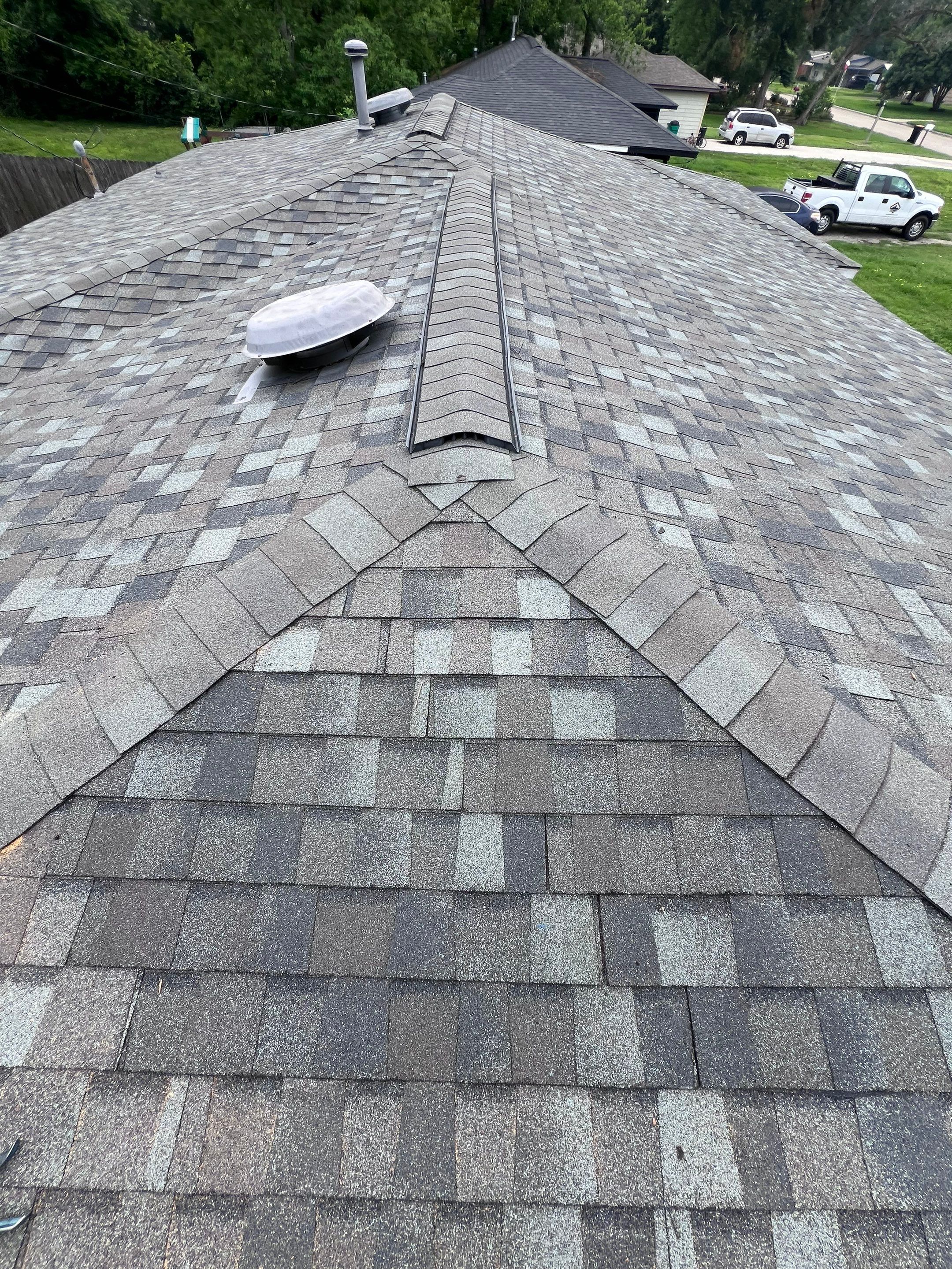Residential Roofing Repair using Owen's Corning Duration (Lifetime) Shingles by Roof Repair Services LLC