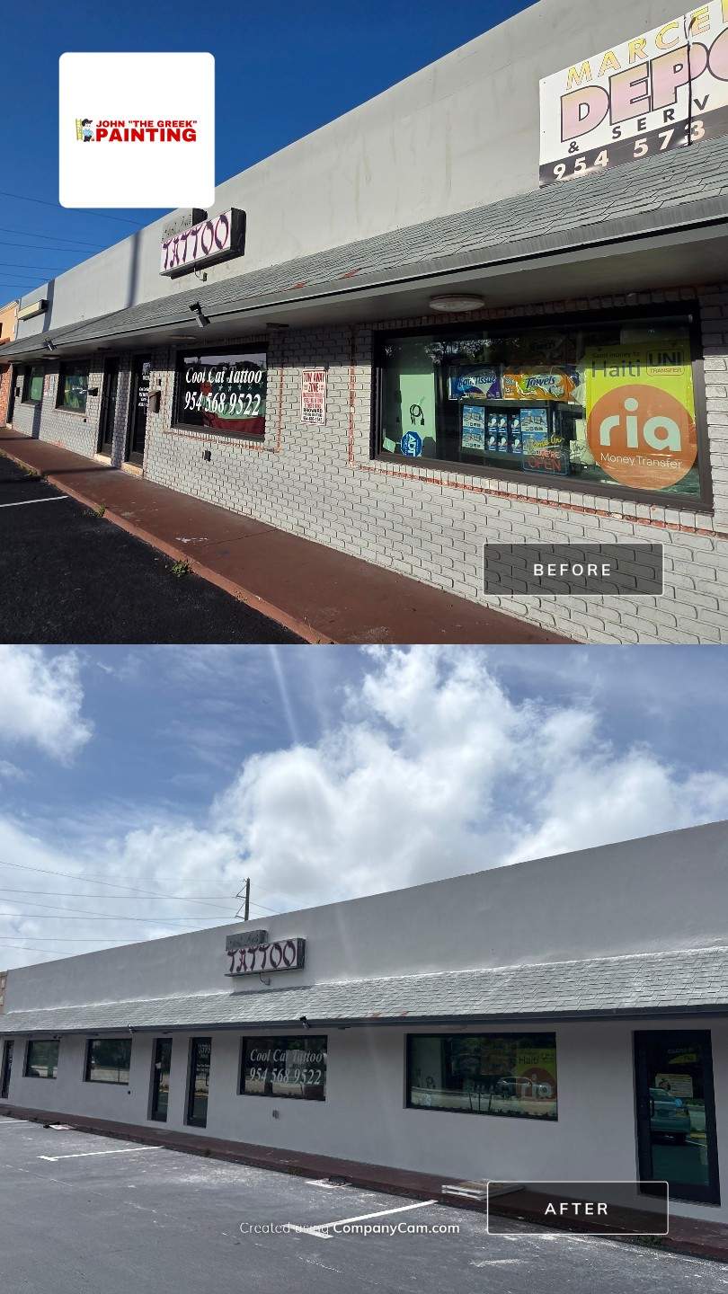 Commercial Exterior Okland Park by John “The Greek” Painting
