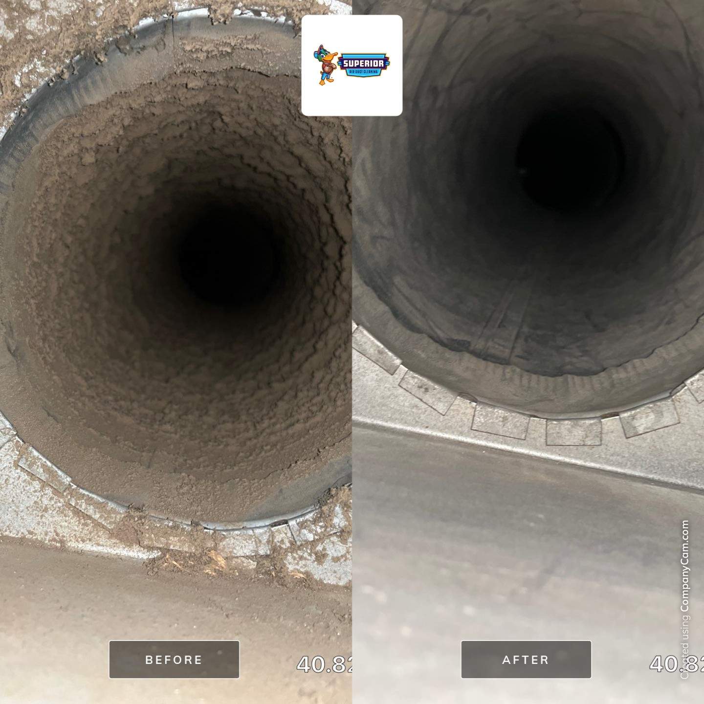 Air Duct Cleaning With a Vacuum Truck in Fombell, PA by Superior Air Duct Cleaning