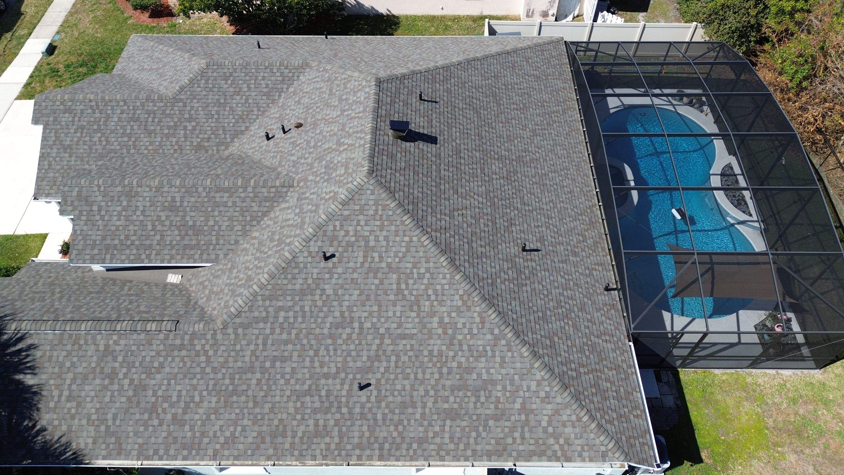 Residential roof in Orlando by Gold Key Roofing