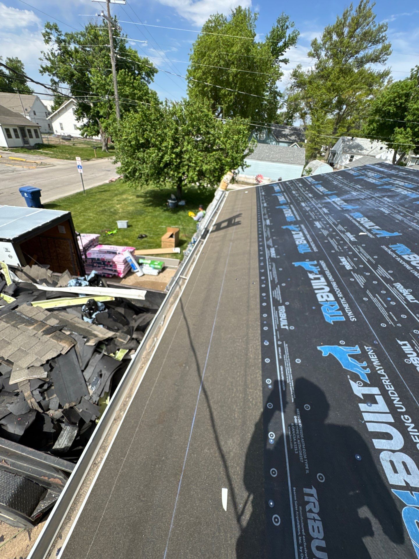 Roof Replacement over Original Plank Decking in Fremont, NE by Crows Roofing LLC