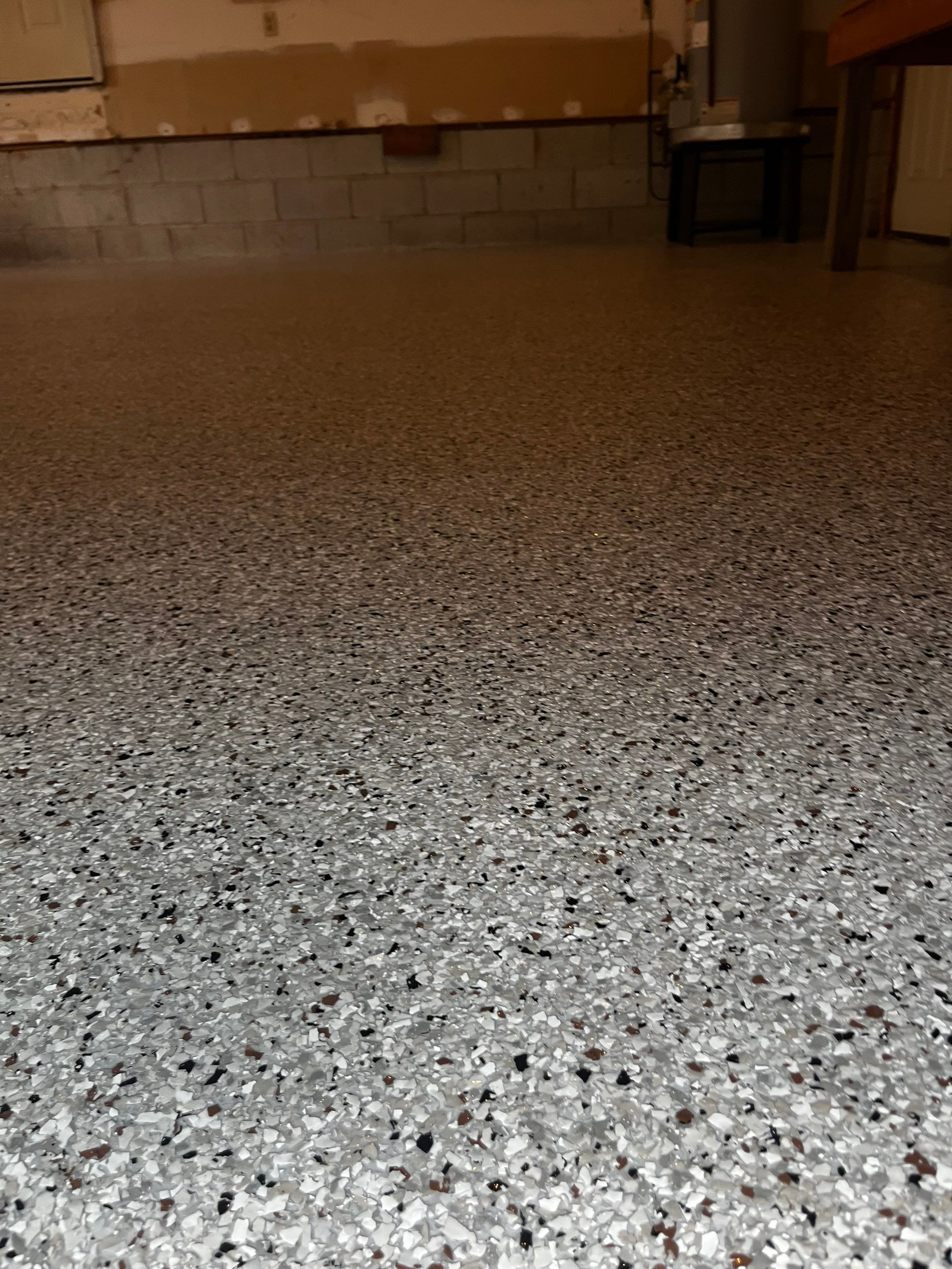 Garage Floor Coating using Coyote by My Garage Floor Guys