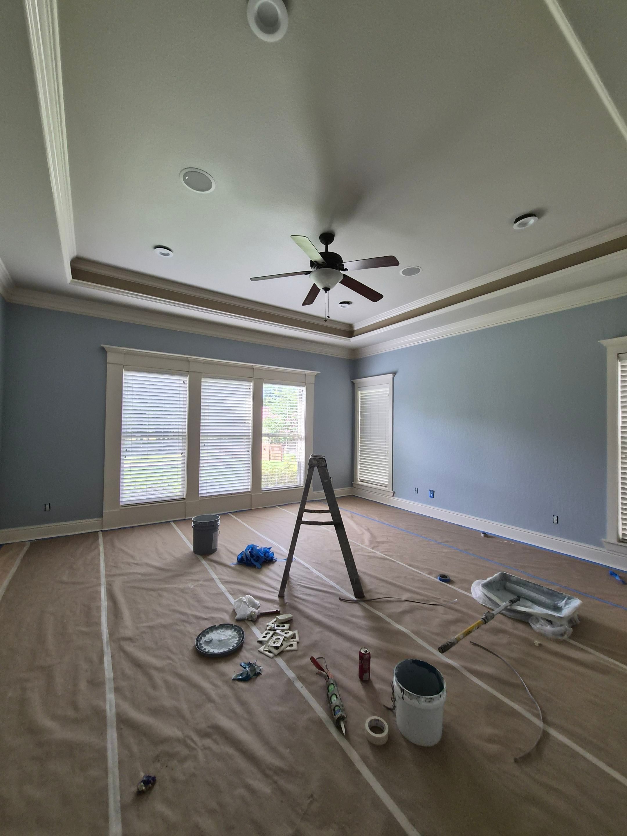 Extensive Interior Paint in Lindale by Quality Coats Painting