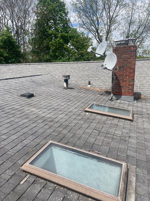 Asphalt Shingle Roof Replacement and Skylight Installation in Glenshaw