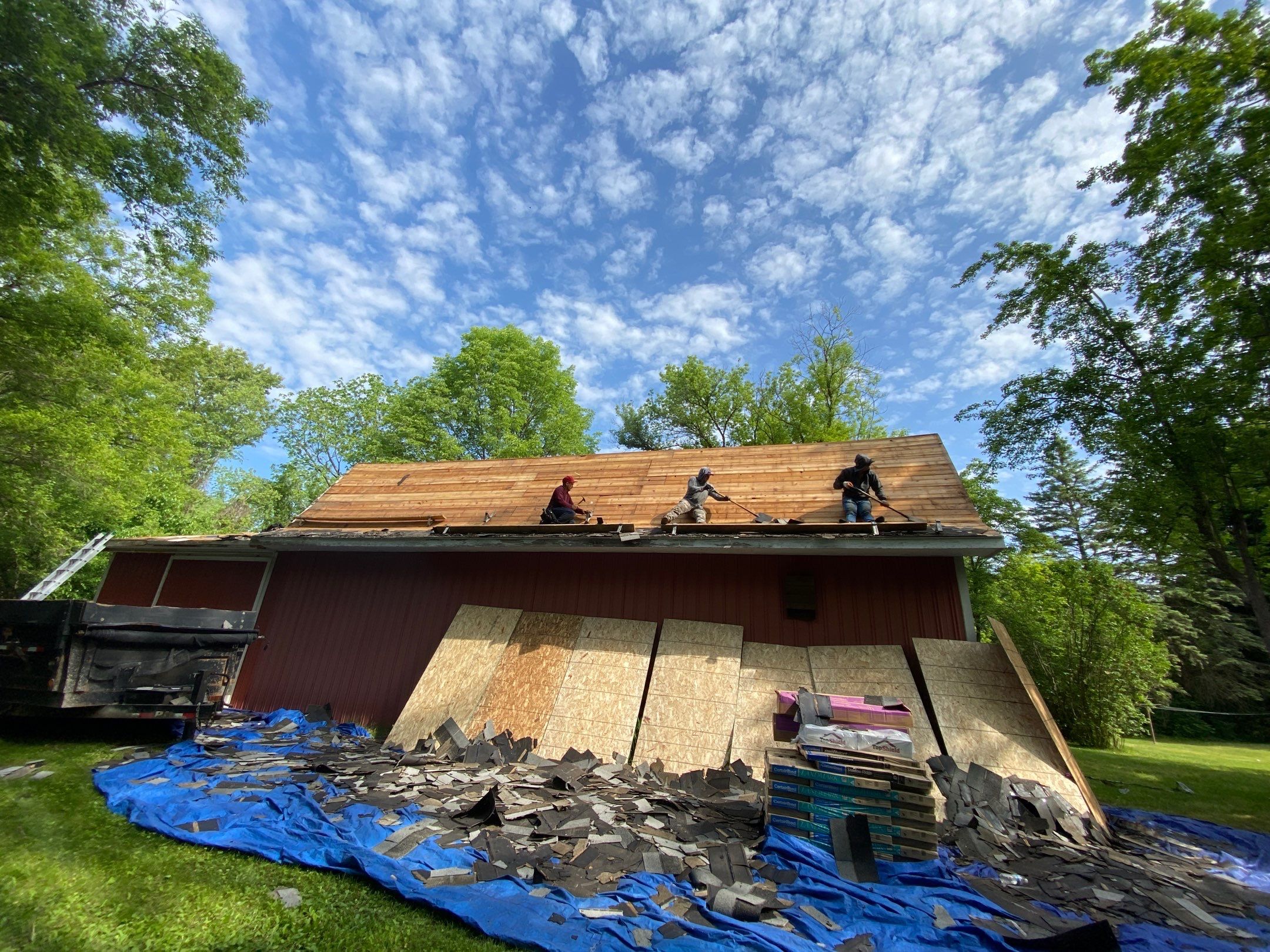 Roof Replacement using CertainTeed Landmark by 180 Contractors